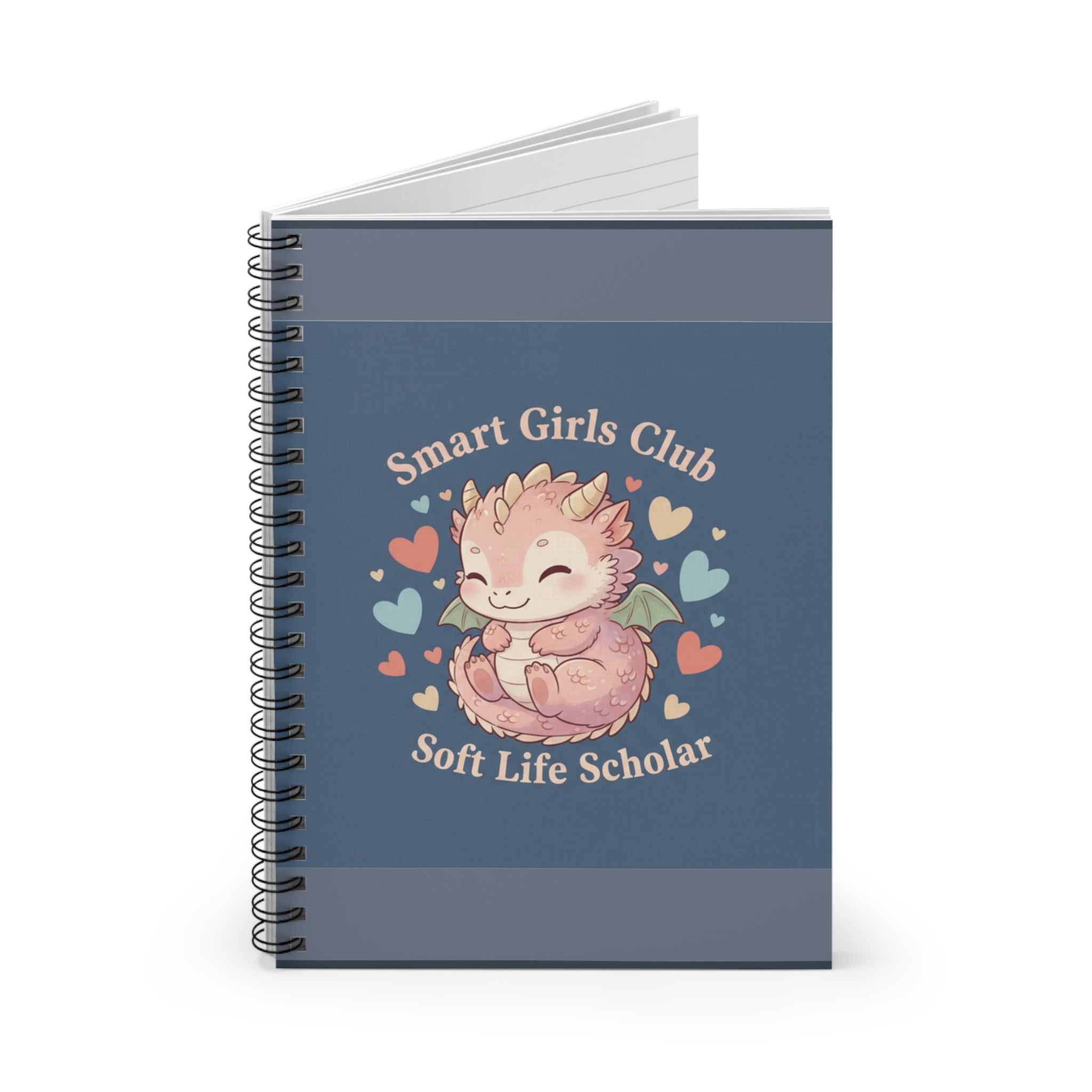 Dragon Spiral Notebook – Smart Girls Club Soft Life Scholar
