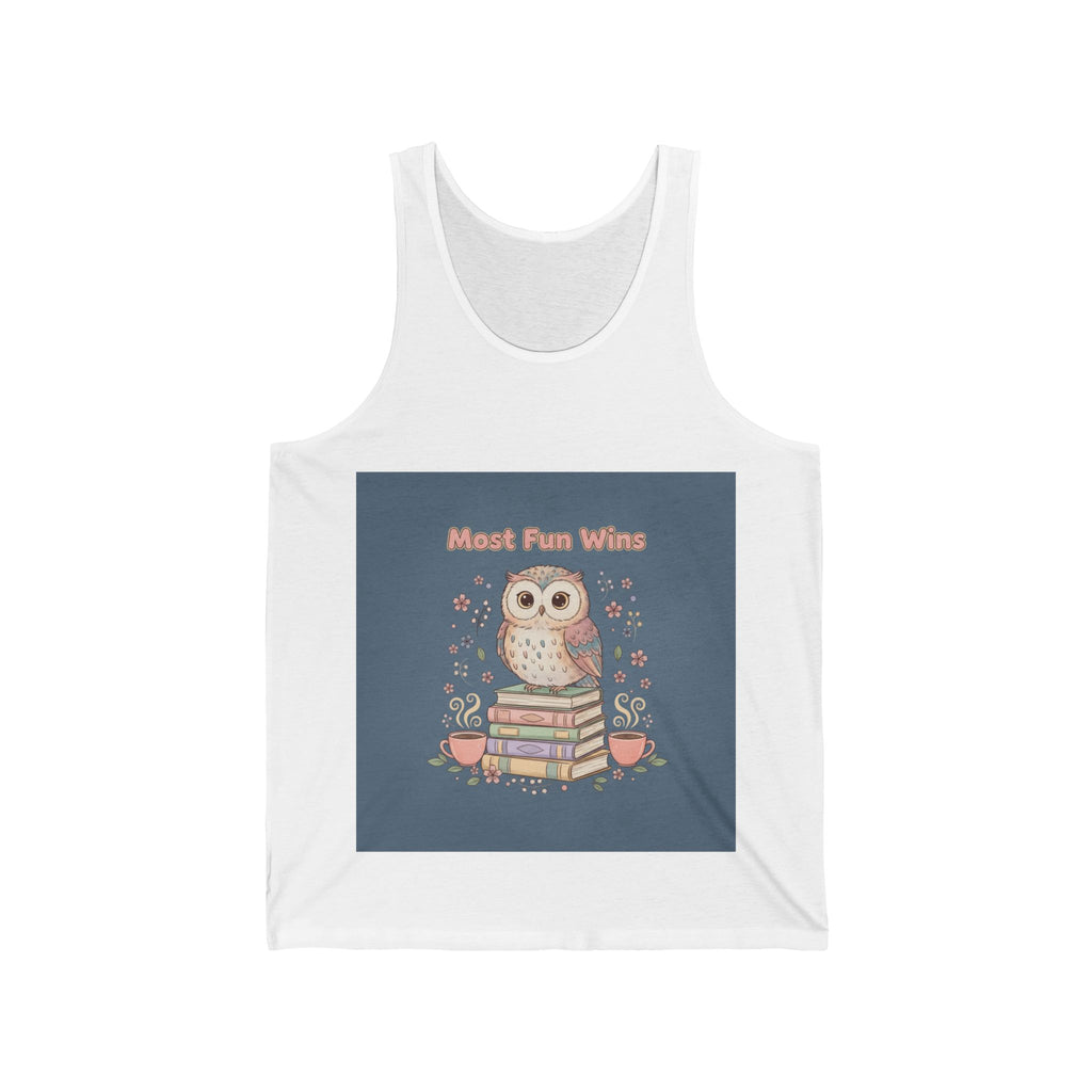 Owl Tank Top – Most Fun Wins