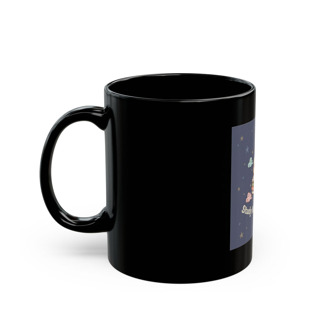 Bunny Black Mug 11oz