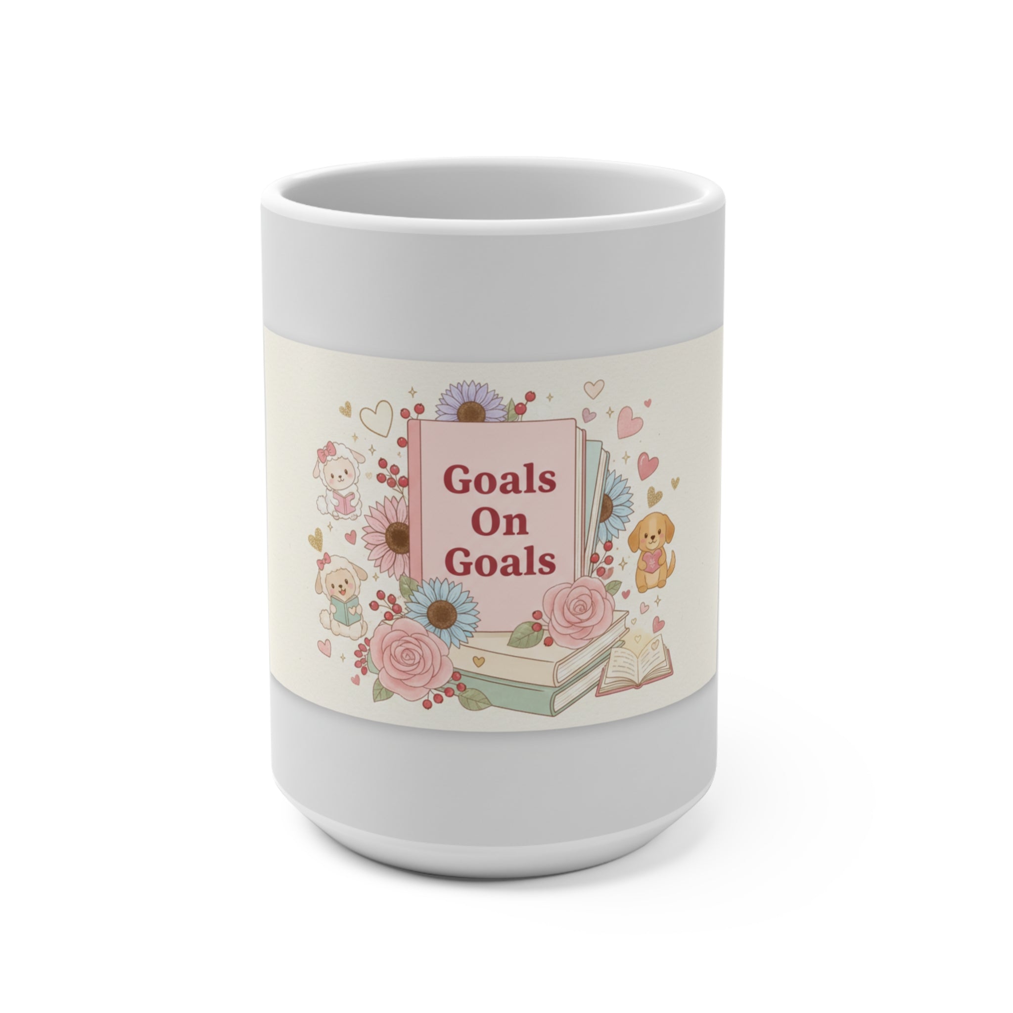 Goals On Goals Dog Mug 15oz
