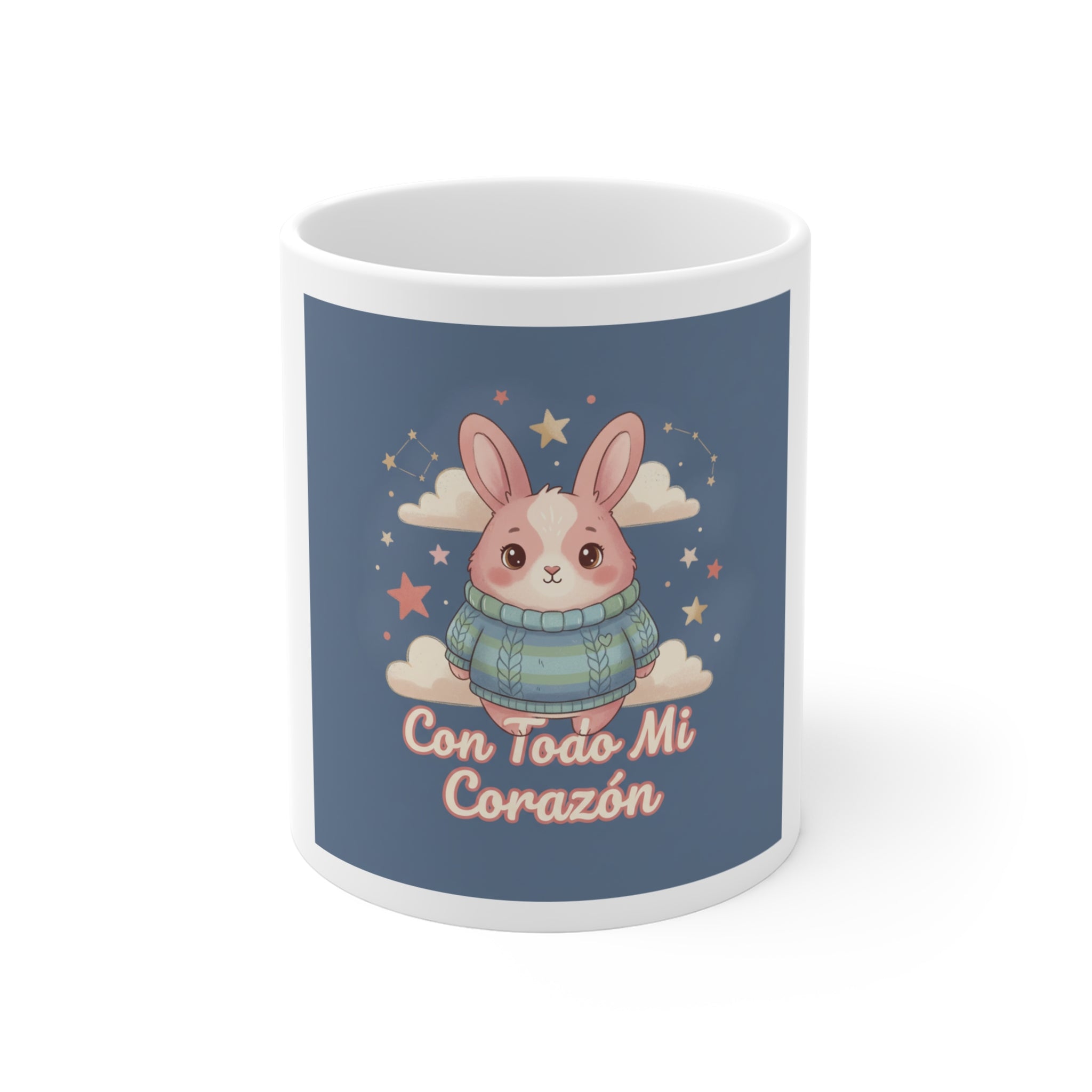 Bunny Mug 11oz – Con Todo Mi Corazn
