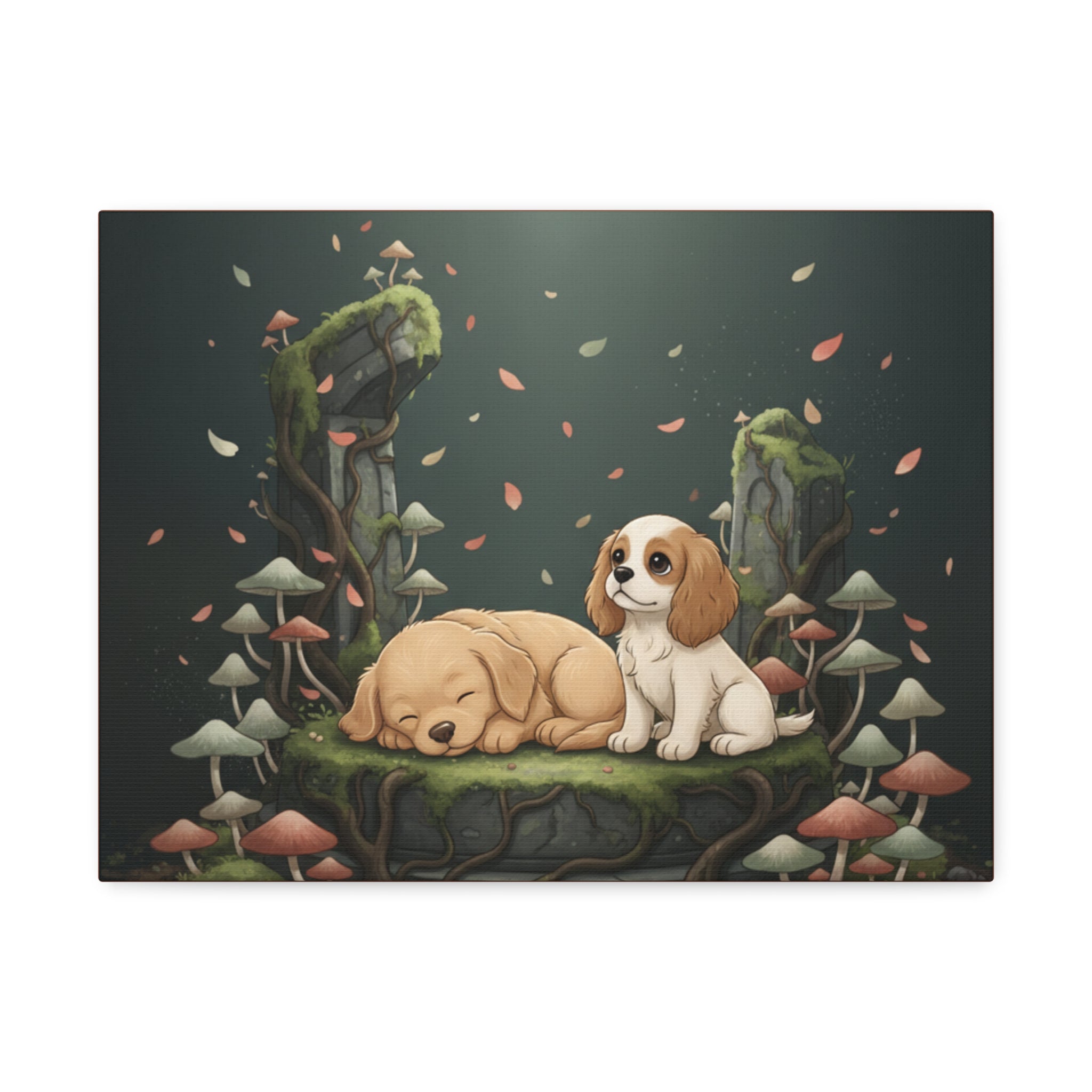 Puppies Canvas Print – Magic Takes Time