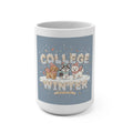 COLLEGE WINTER Dog Mug 15oz
