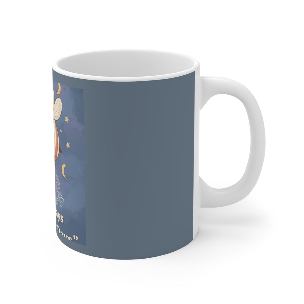 Bee Mug 11oz – Library Days Are the Best Days