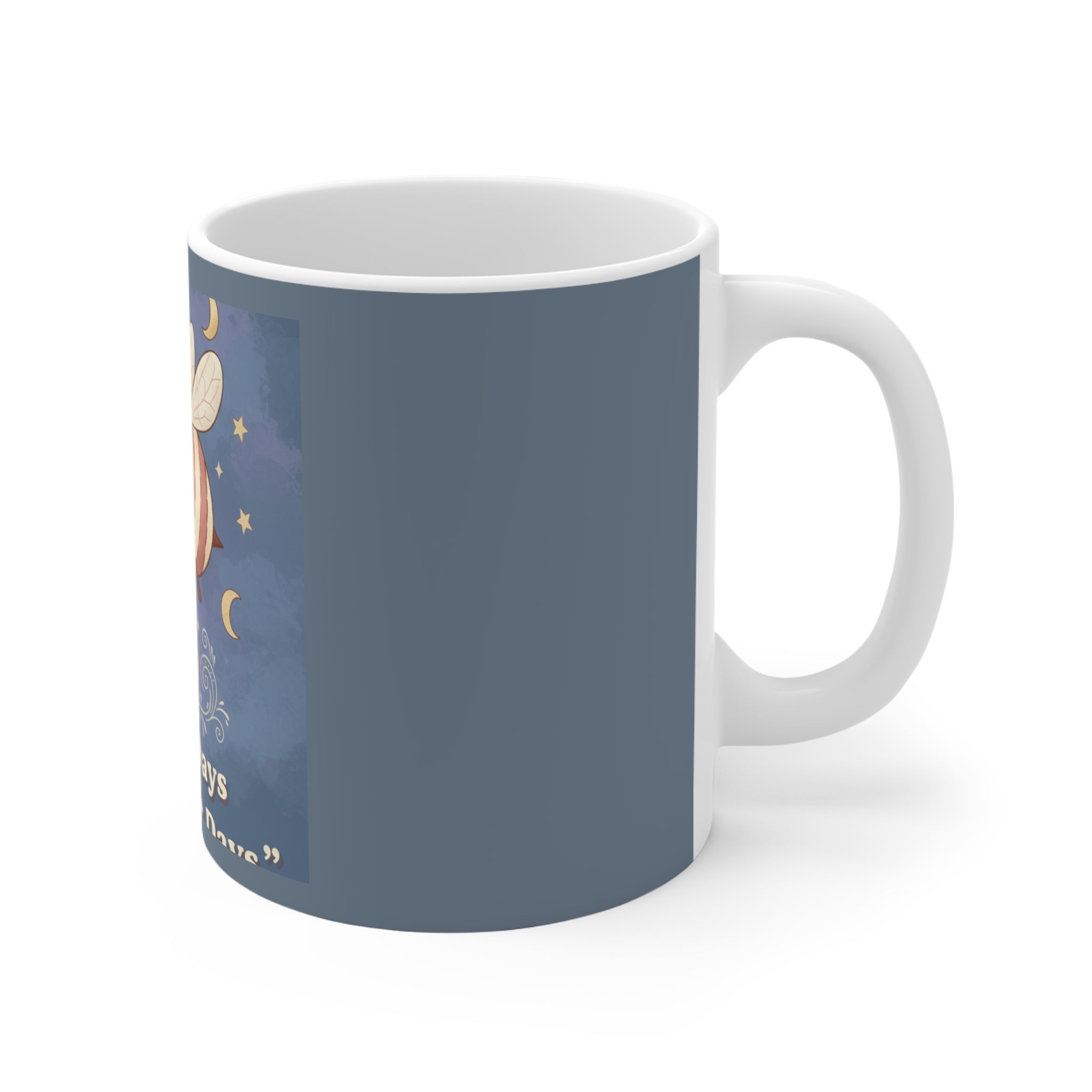 Bee Mug 11oz – Library Days Are the Best Days