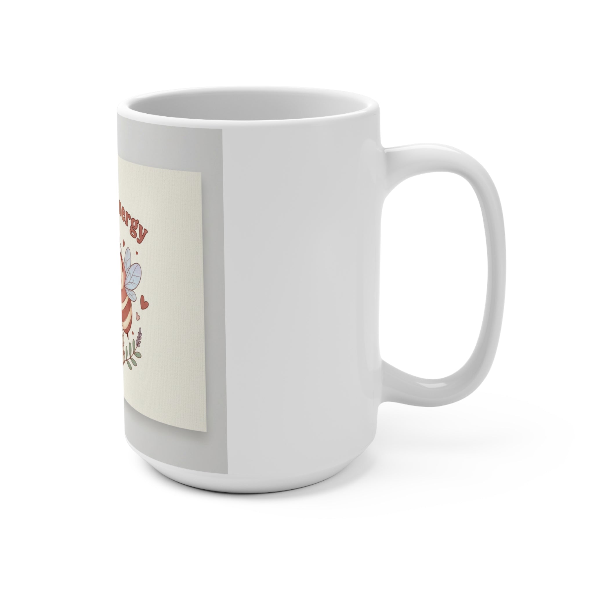 Big Brain Energy Bees Mug 15oz