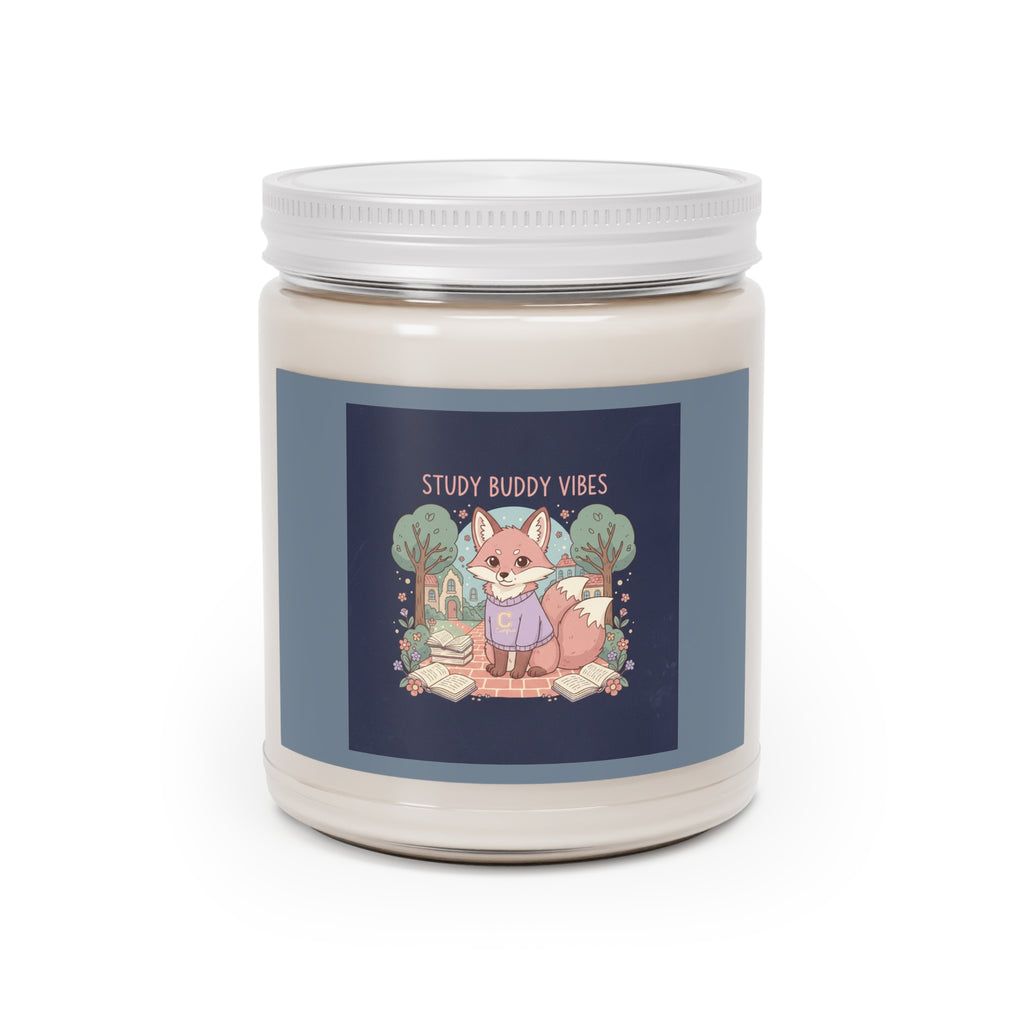 Fox Scented Candle – Study Buddy Vibes
