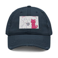 "LOVE CAN BE SOFT" Black Cat Dad Hat | College Girl Gift | Fashion | KayKay Classics