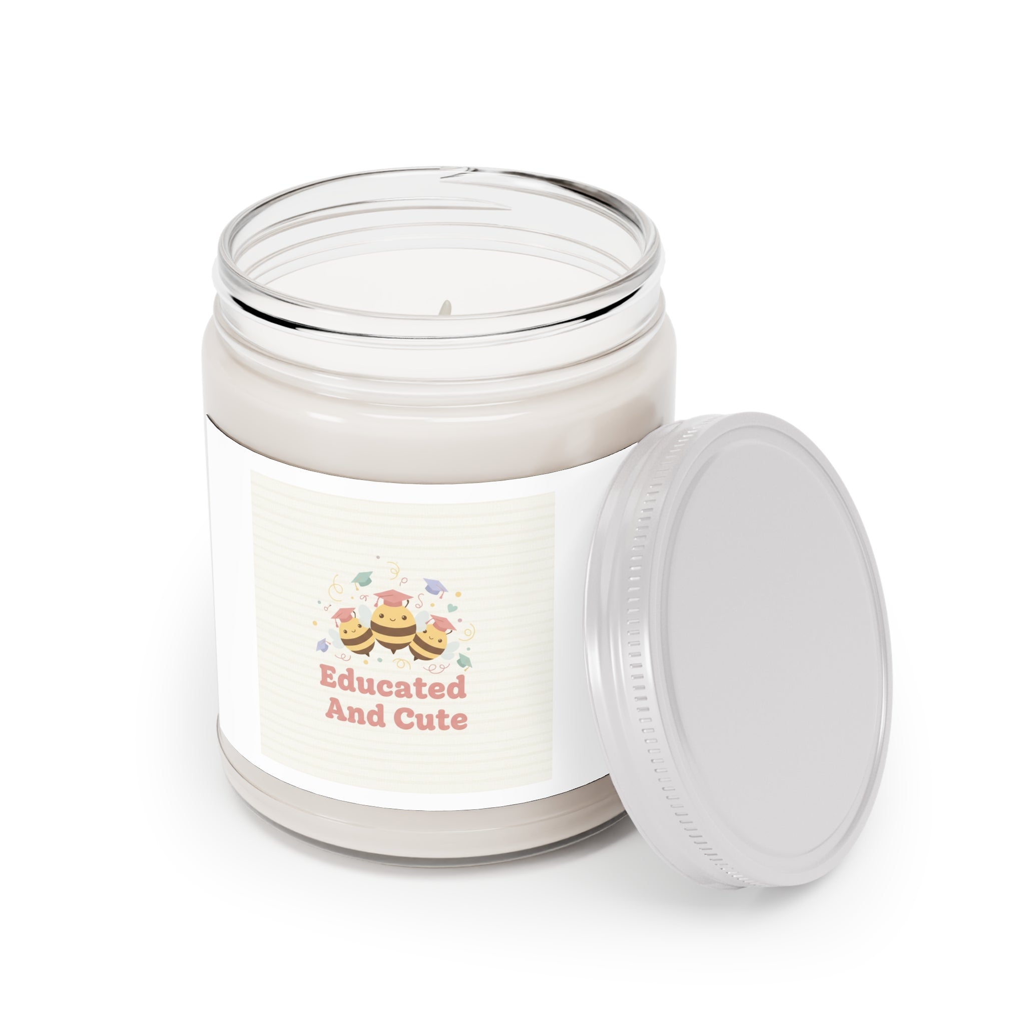 Educated And Cute Bee Scented Candle