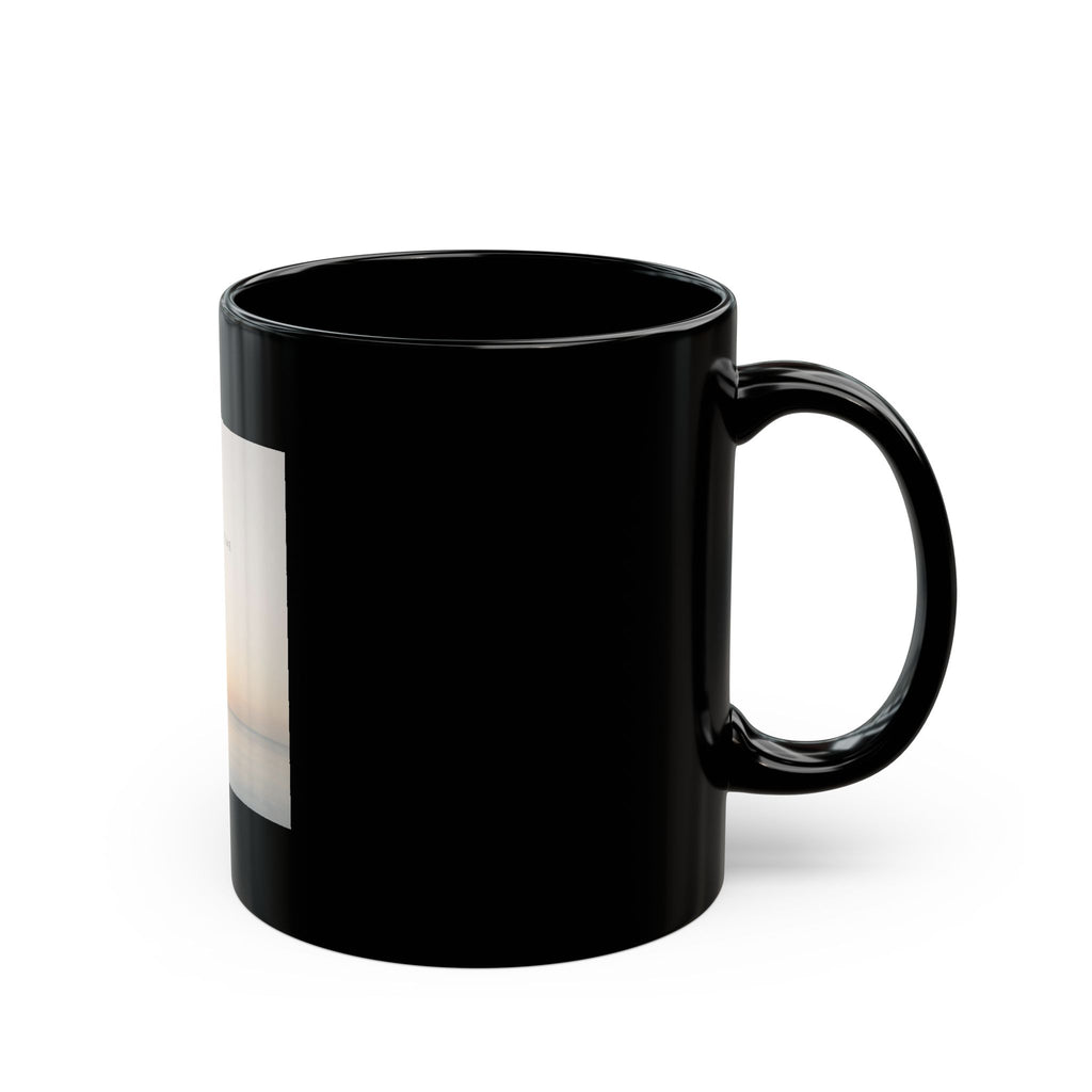 ONE DAY AT A TIME Black Mug