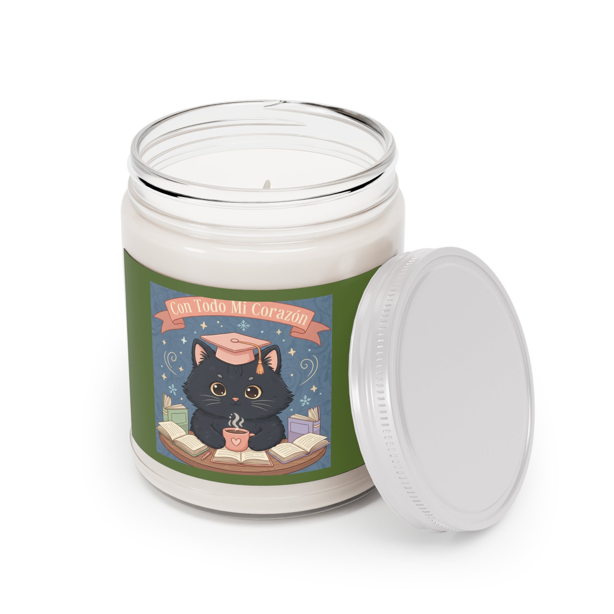 Cat Scented Candle – Con Todo Mi Corazón