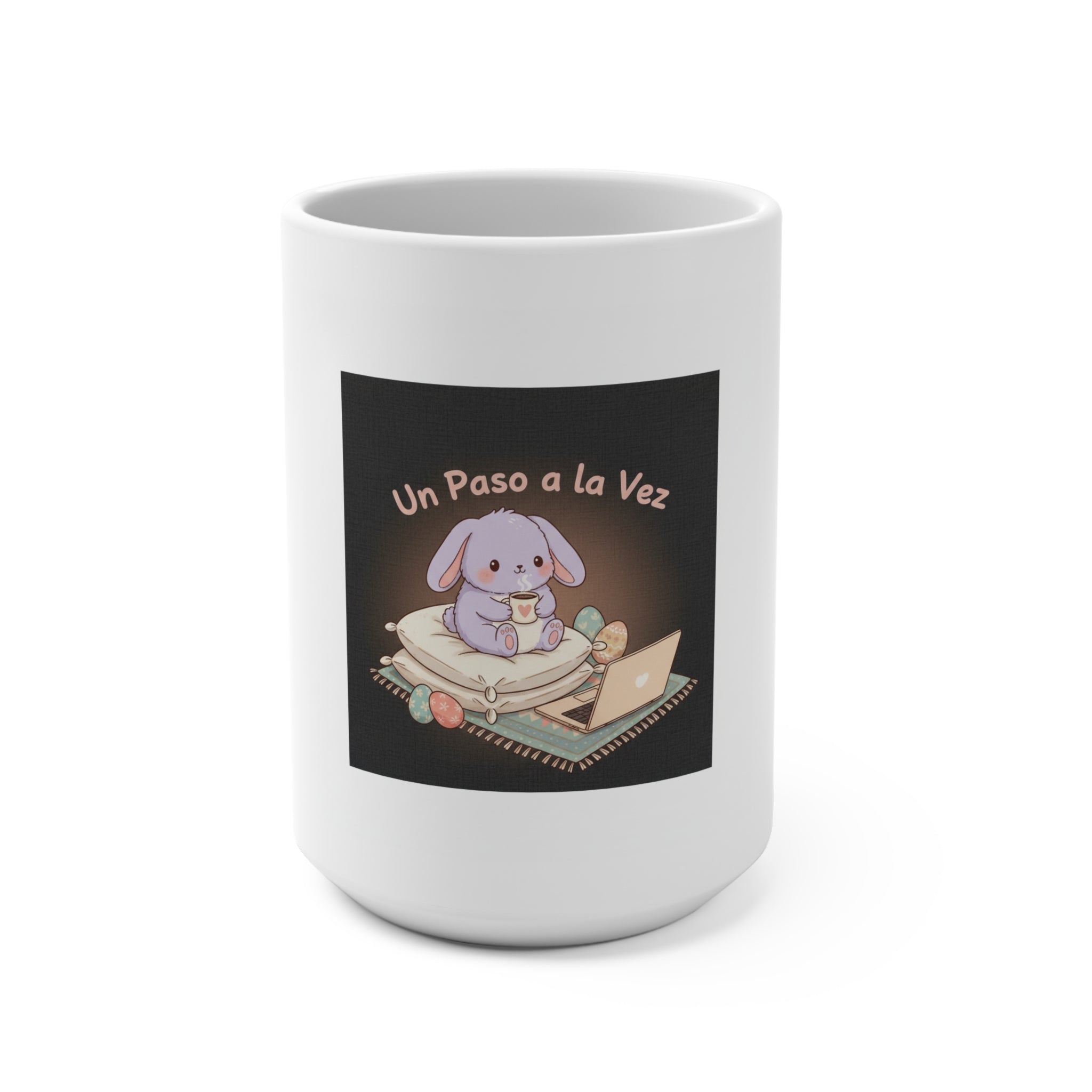 Bunny Mug 15oz – Un Paso a la Vez