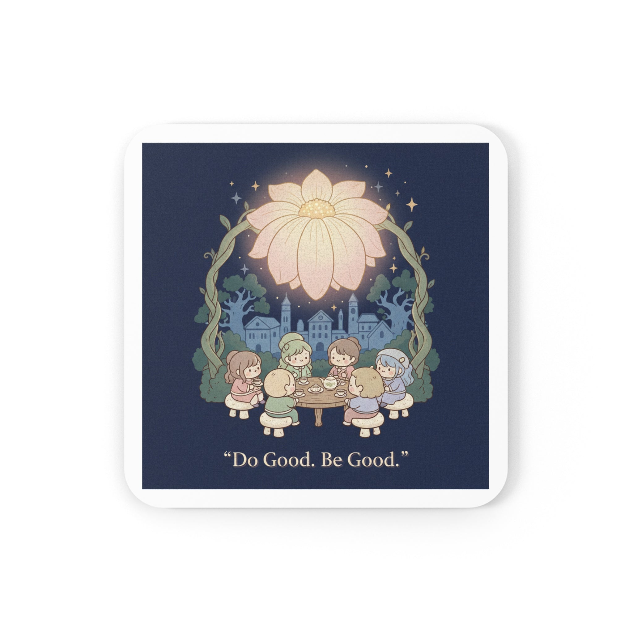 Do Good Be Good Cork Coaster – Home Decor
