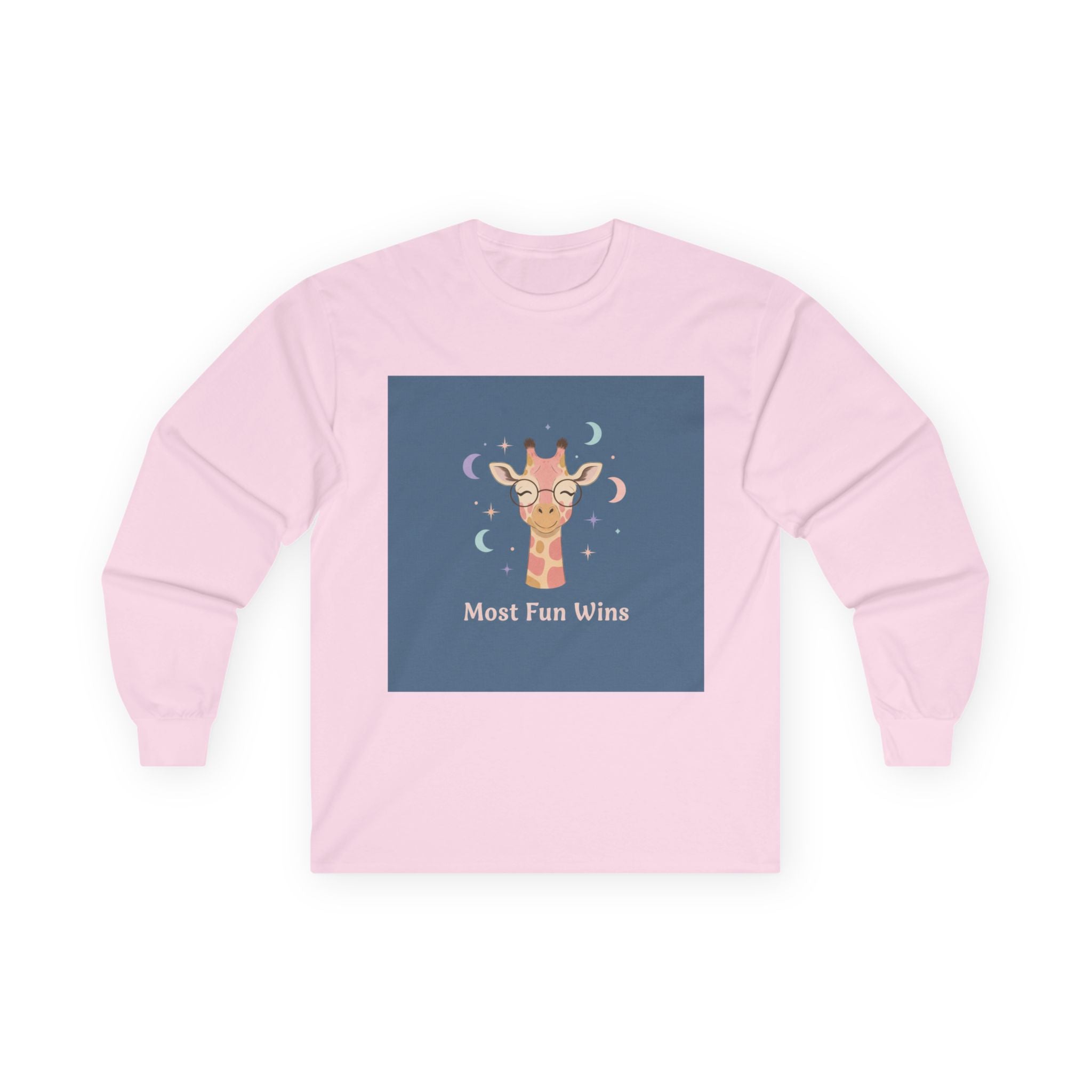 Giraffe Long Sleeve Tee – Most Fun Wins
