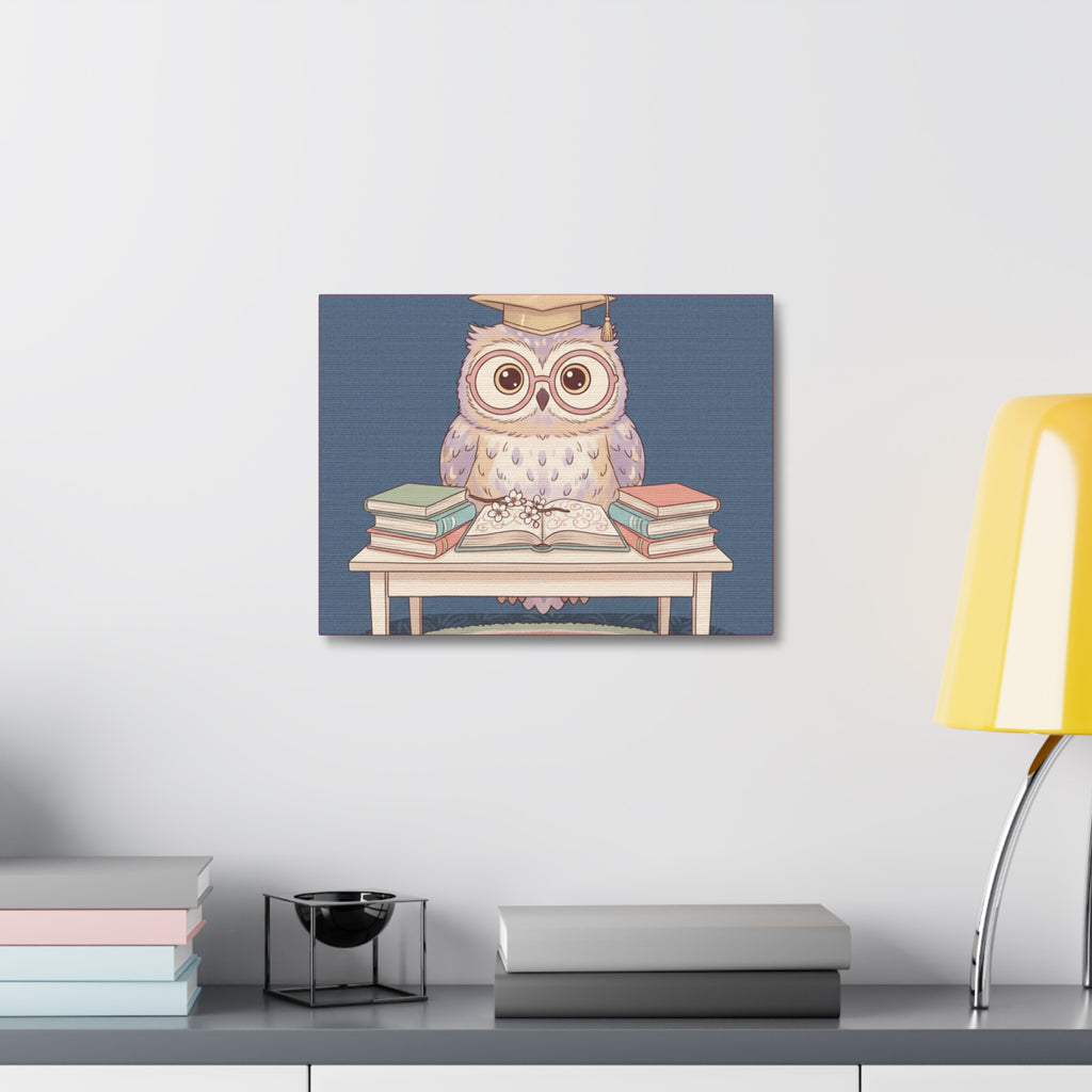 Owl Canvas Print – Be Gentle With Yourself