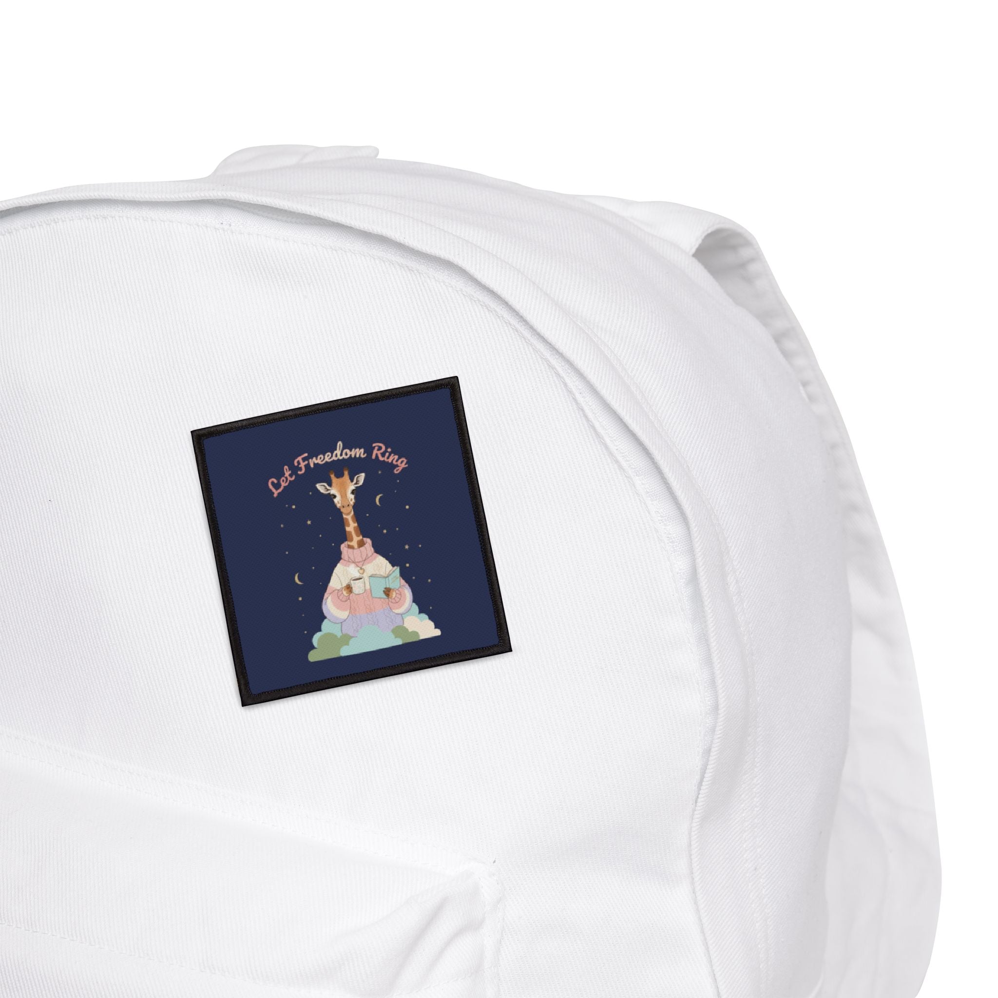 Giraffe Iron-On Patch – Let Freedom Ring