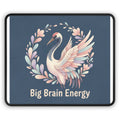 Crane Mouse Pad – Big Brain Energy