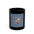 Bunny Black Mug 11oz – Main Character Energy