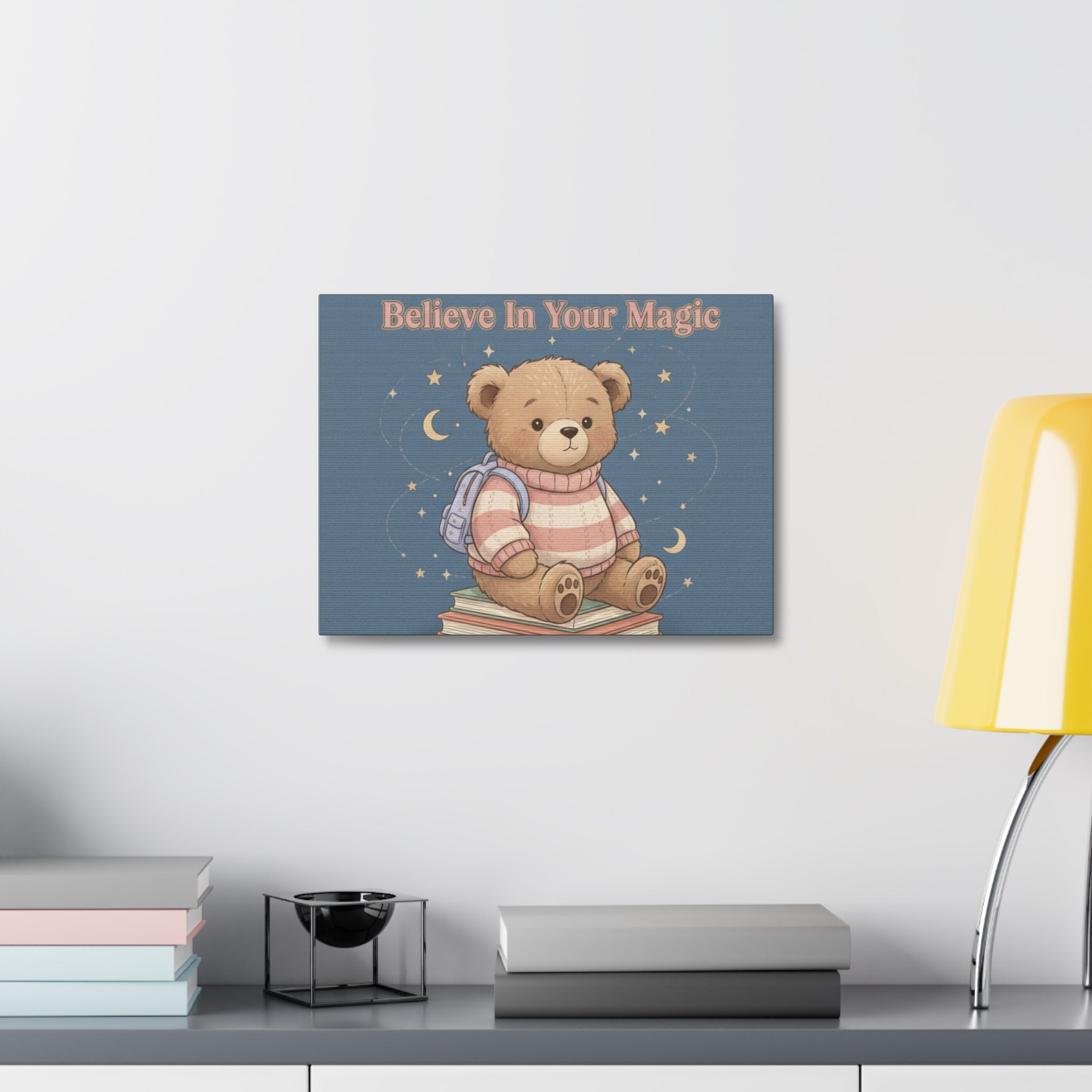 Bear Canvas Print – Believe in Your Magic