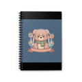 Bear Spiral Notebook – One Nation Under God