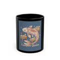 campus queen Black Mug 11oz