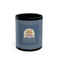 Cat Black Mug 11oz – Library Days Are the Best Days