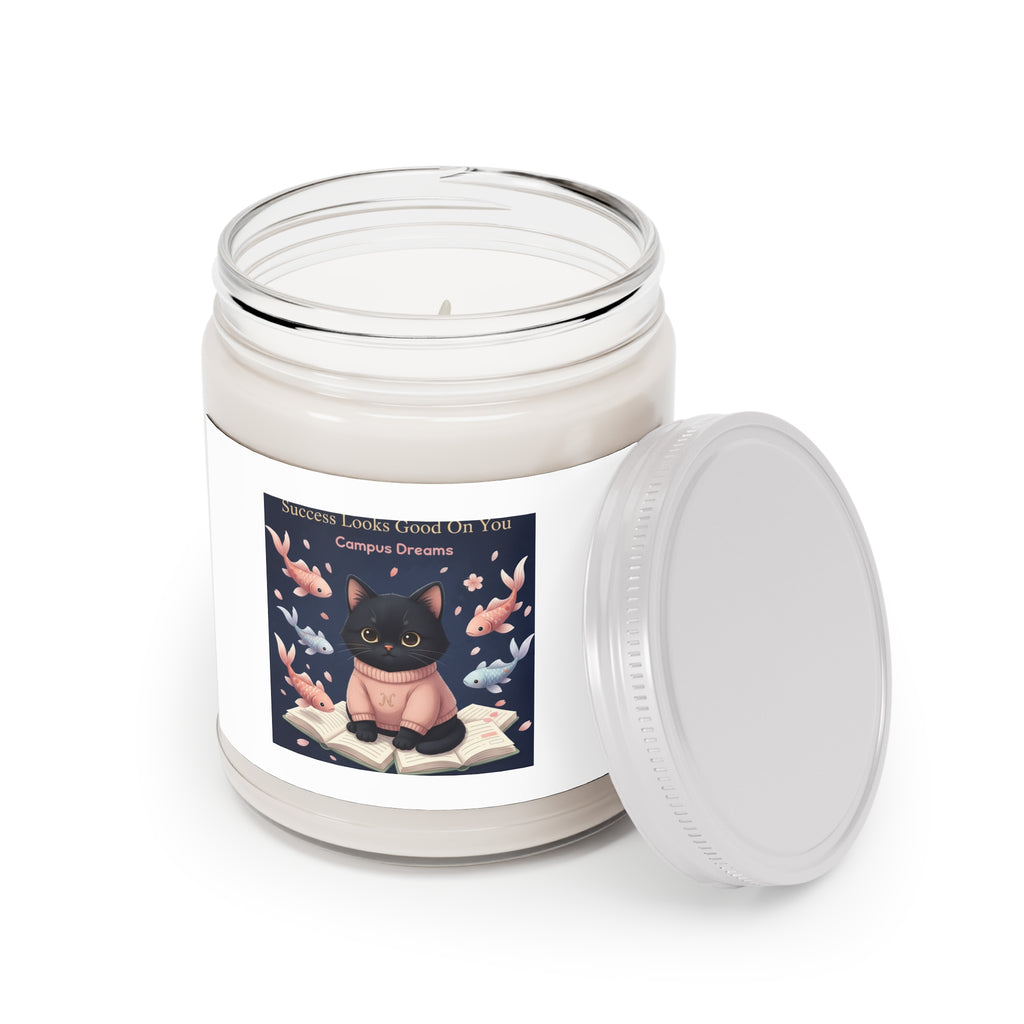 Black Cat Scented Candle – Success Looks Good on You Campus Dreams