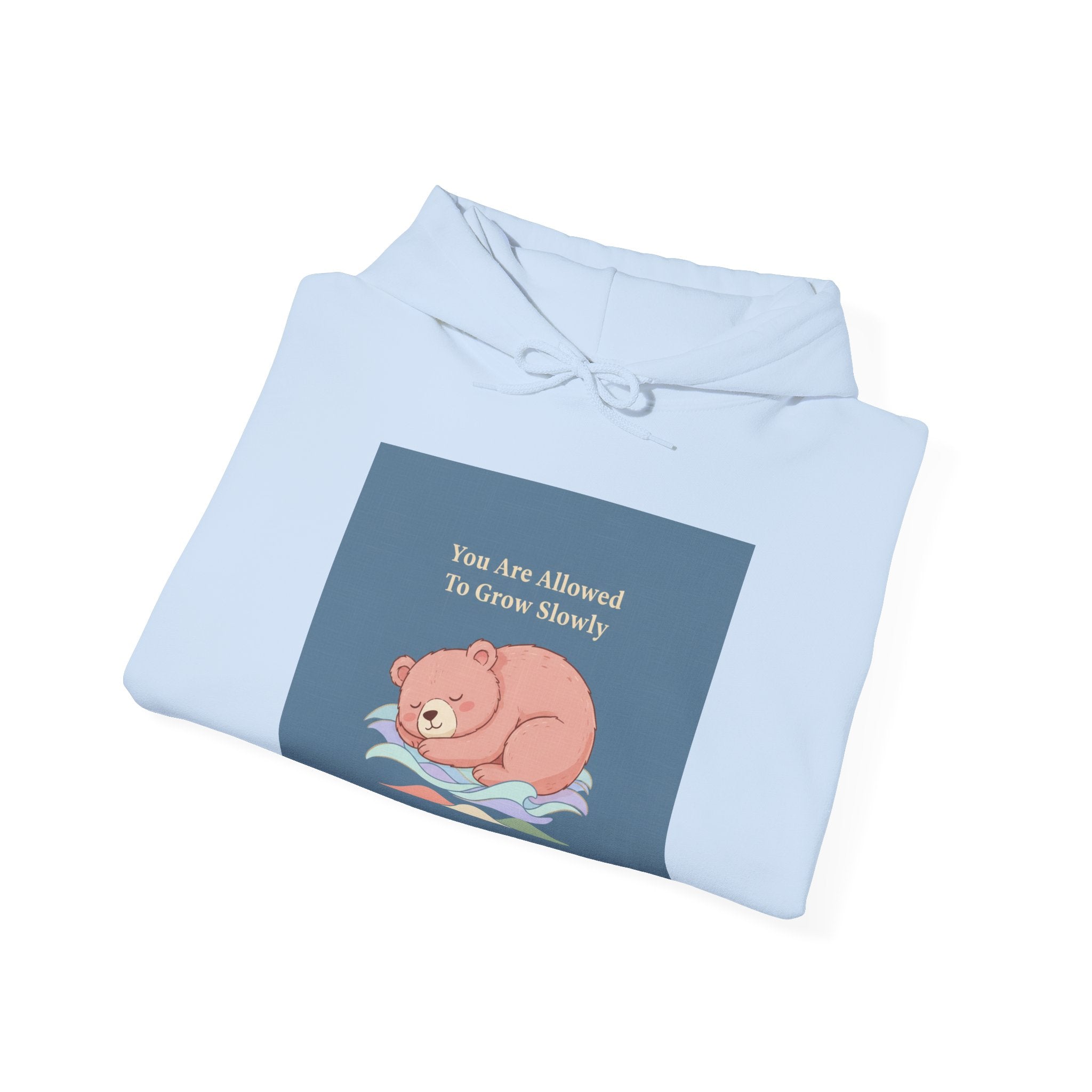 Bear Hoodie – You Are Allowed to Grow Slowly