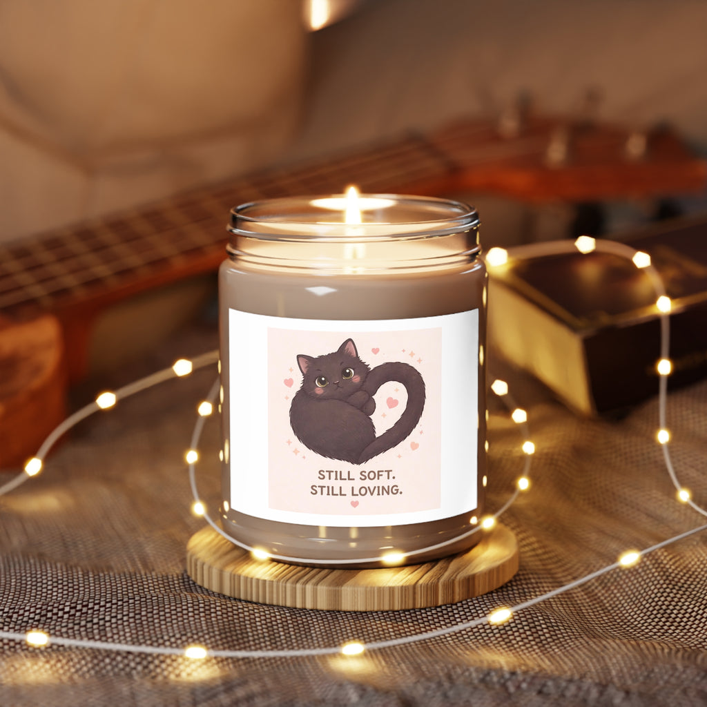 STILL SOFT. STILL LOVING Cat Scented Candle