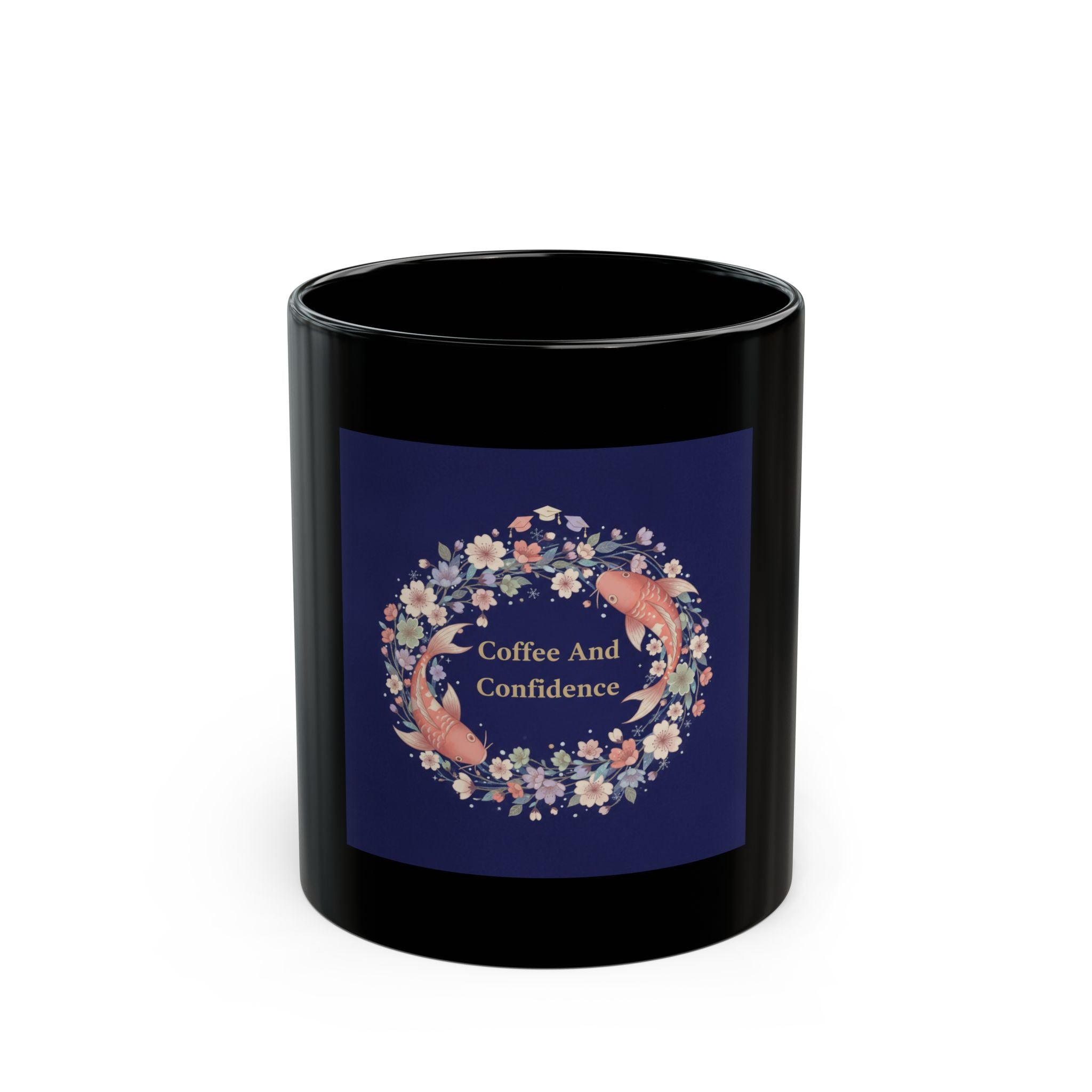 Bear Black Mug 11oz – Coffee and Confidence