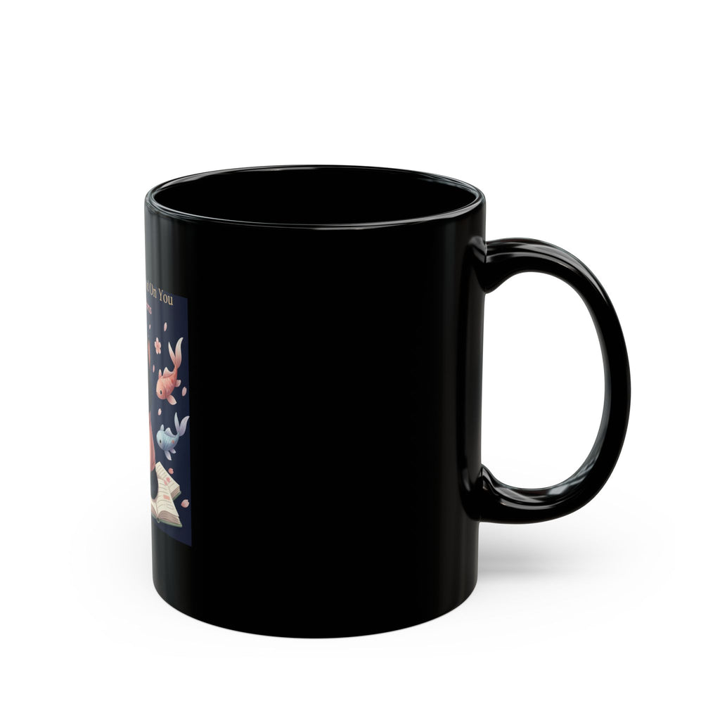 Black Cat Black Mug 11oz – Success Looks Good on You Campus Dreams