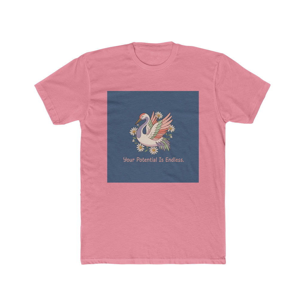 Crane Unisex Tee – Your Potential is Endless