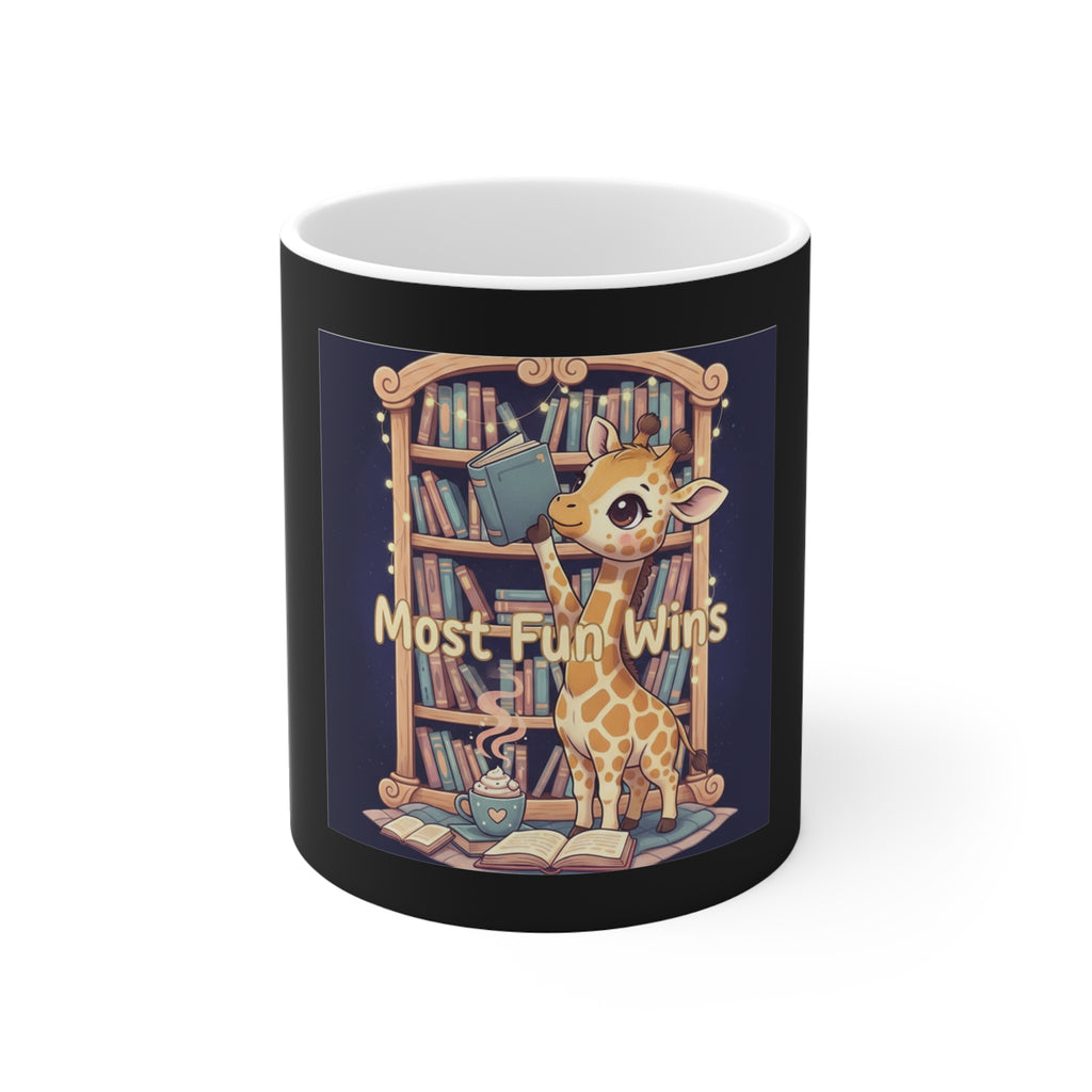 Giraffe Mug 11oz – Most Fun Wins
