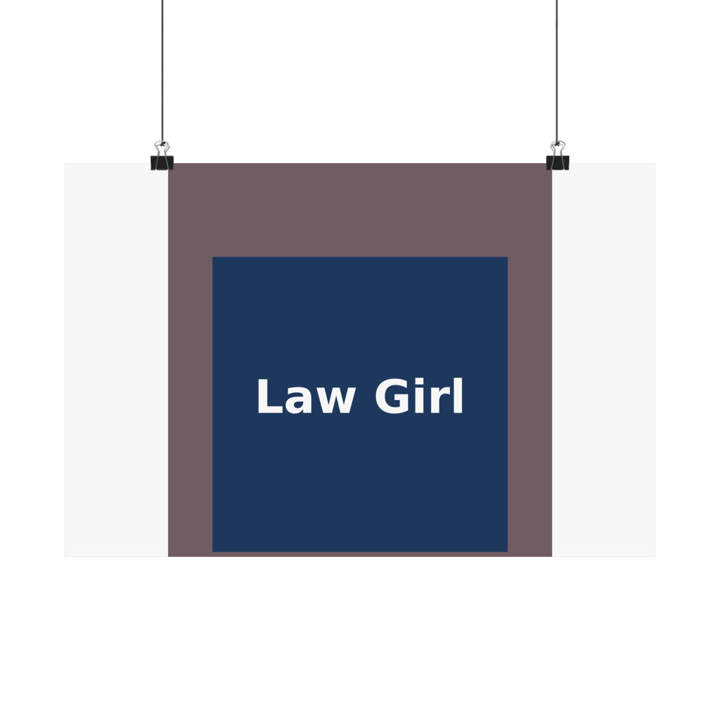 Law Girl - KayKay Poster