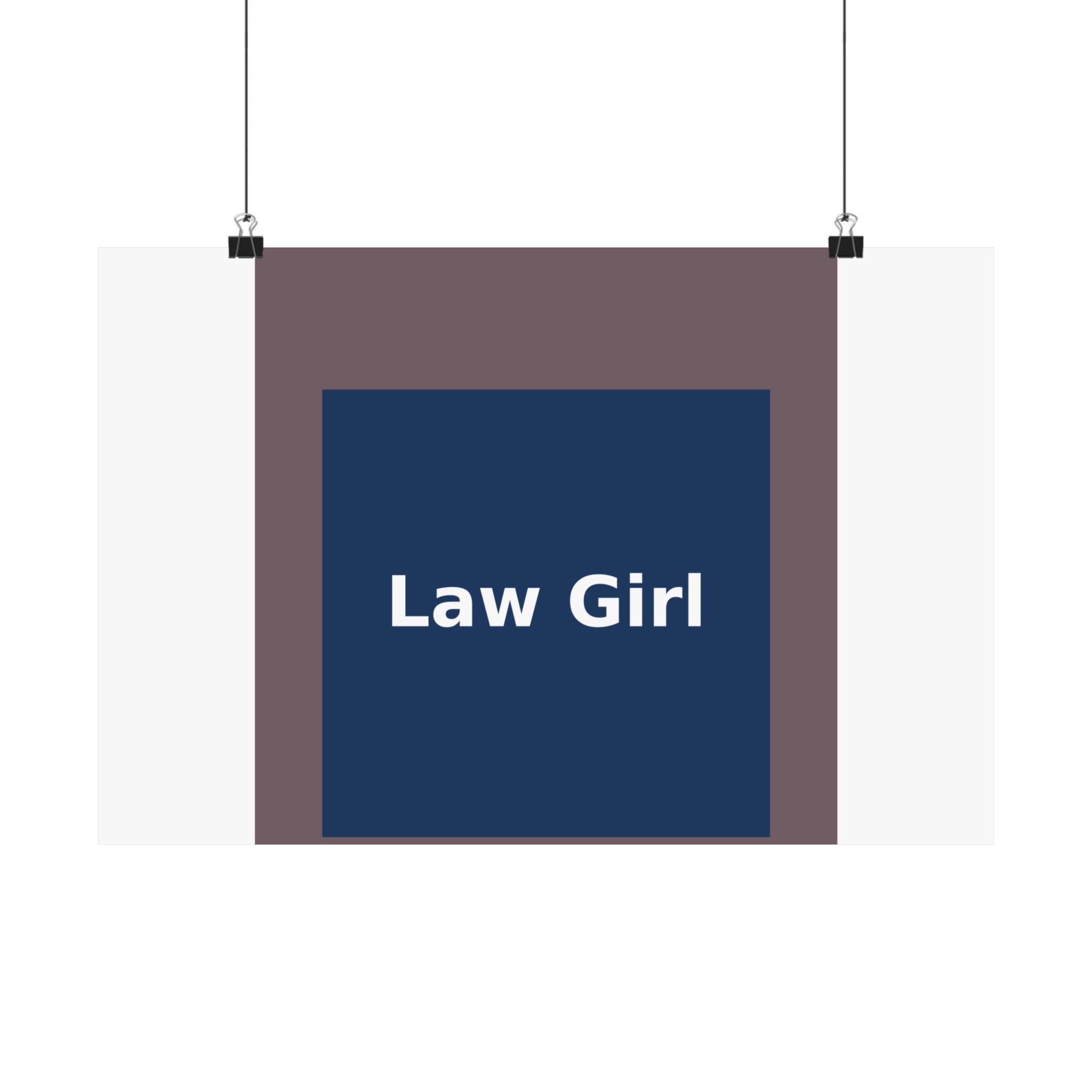 Law Girl - KayKay Poster