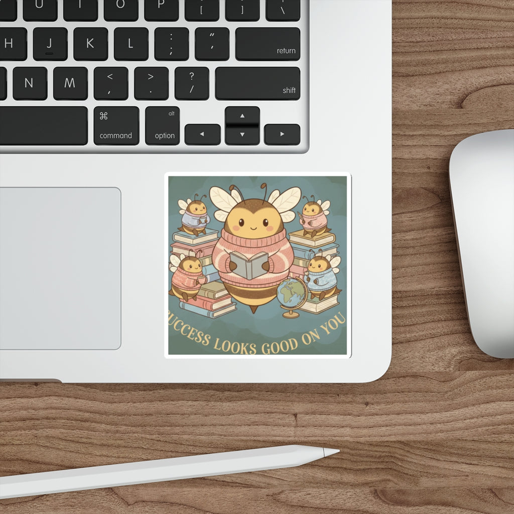 Honeybees Die-Cut Sticker – Success Looks Good on You