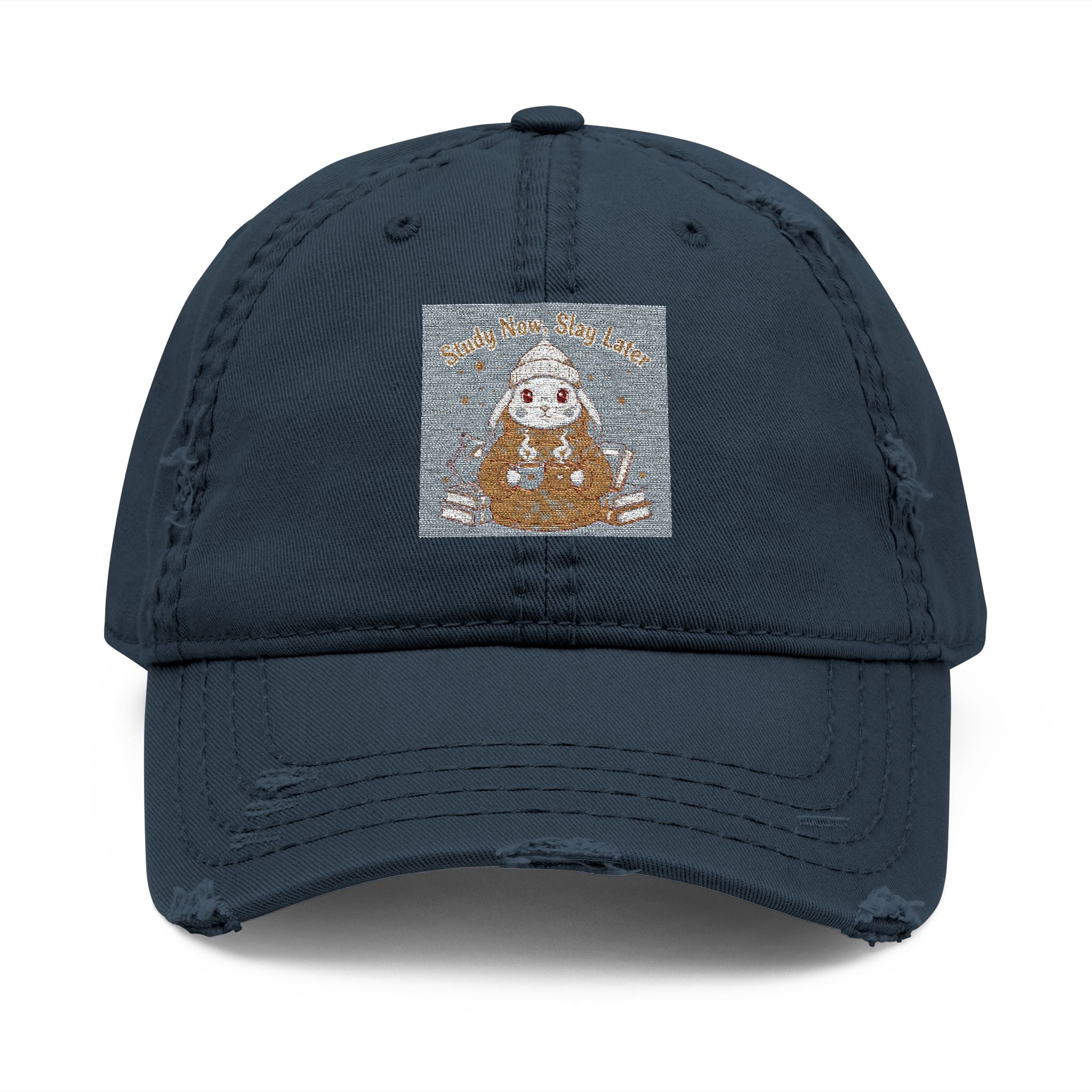 Bunny Dad Hat – Study Now Slay Later