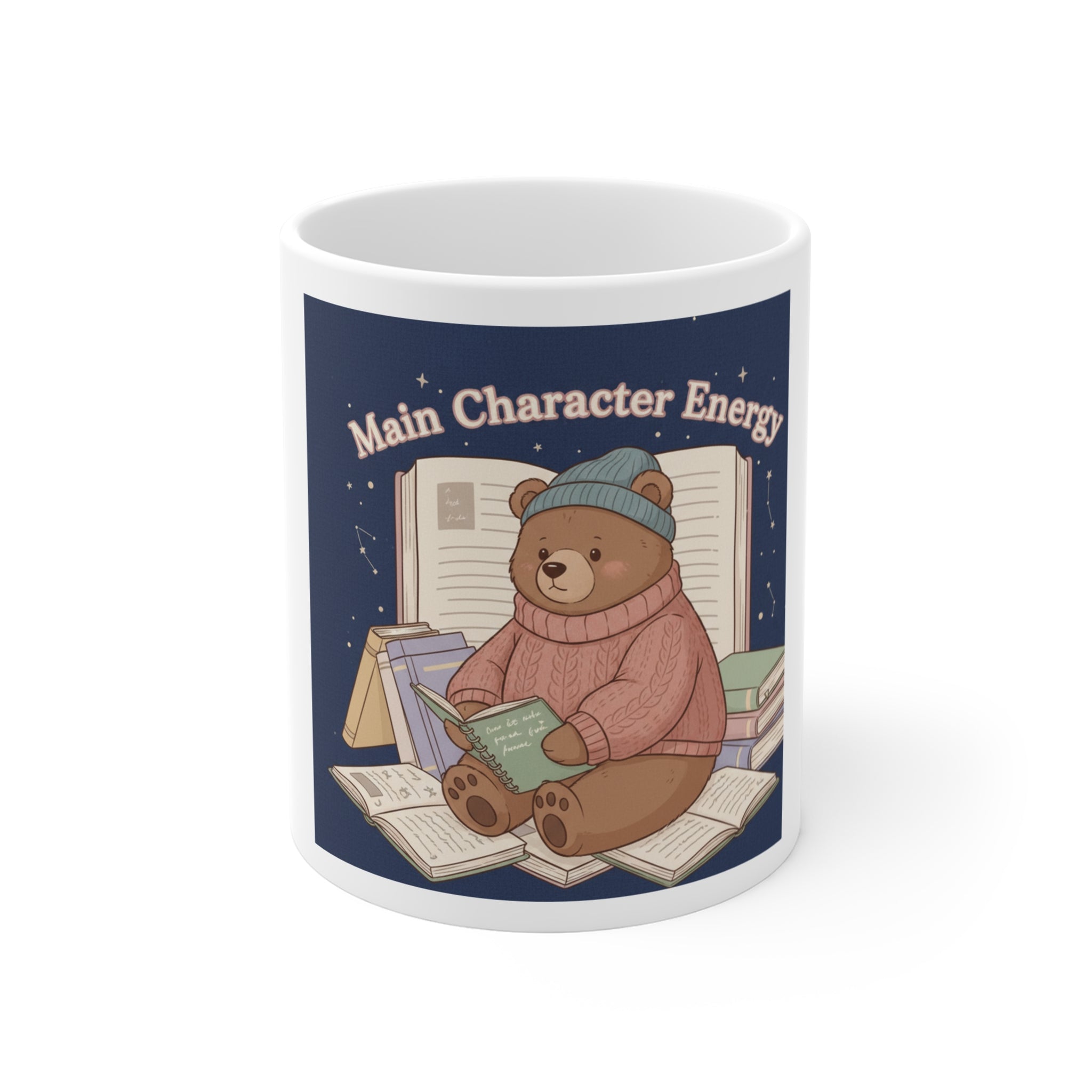 Bear Mug 11oz – Main Character Energy