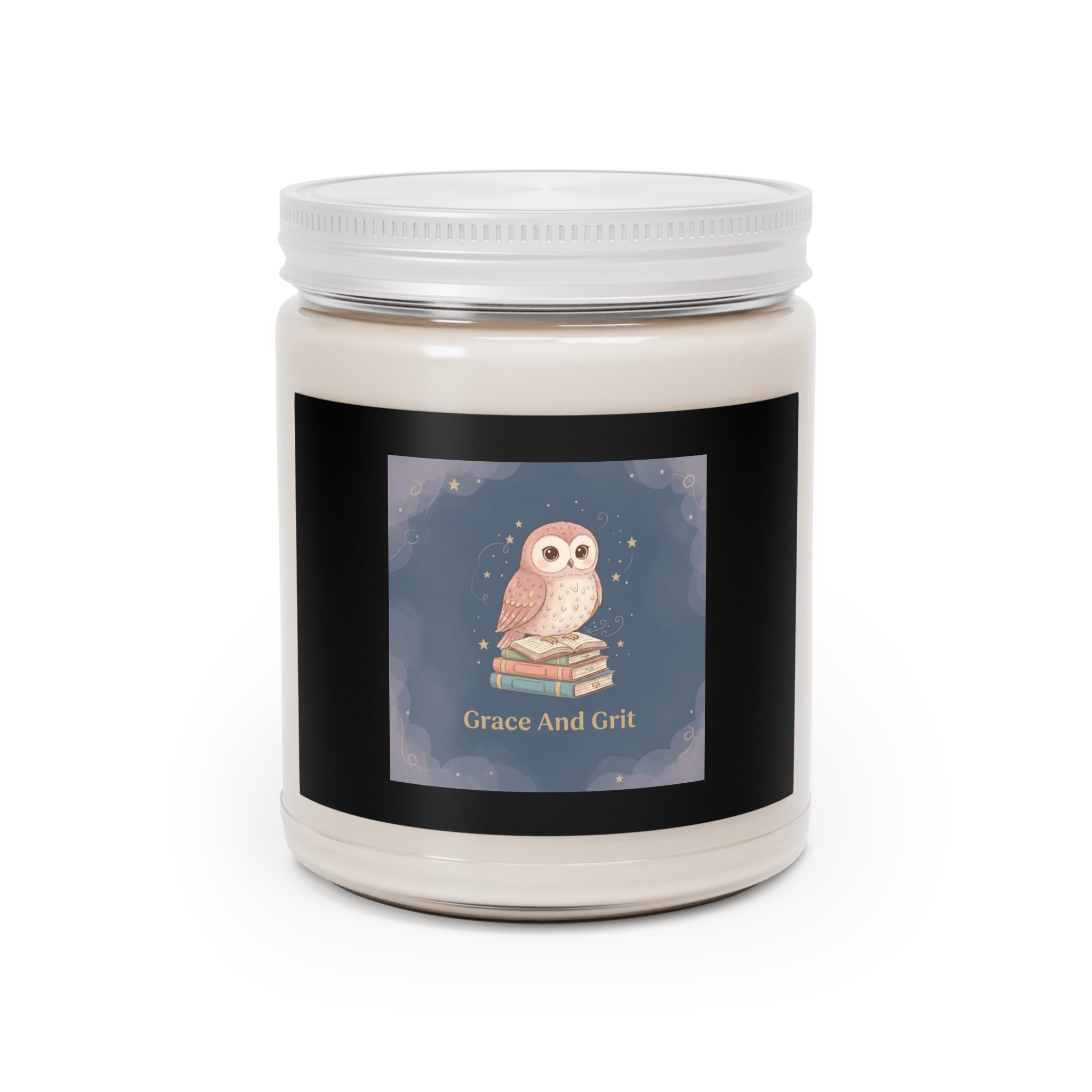 Owl Scented Candle – Grace and Grit