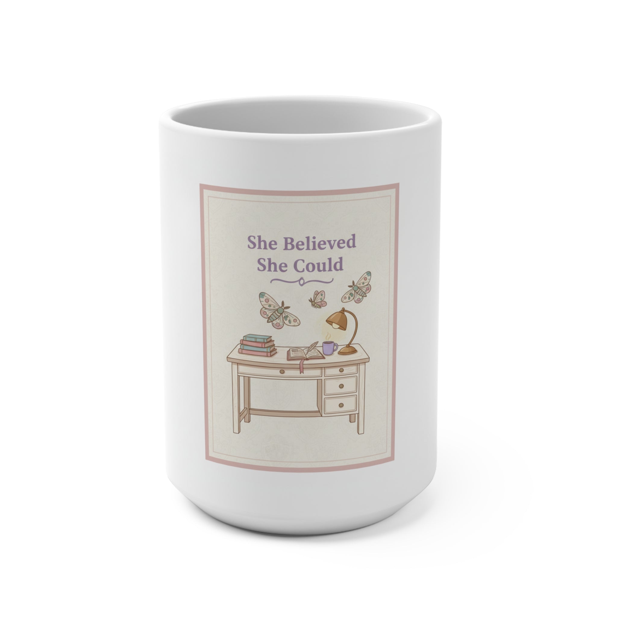 She Believed She Could Mug 15oz