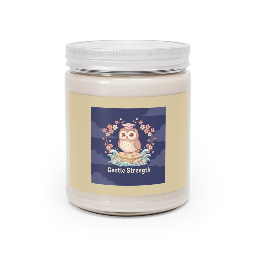 Owl Scented Candle – Gentle Strength