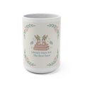 Library Days Are The Best Days Rabbits Mug 15oz
