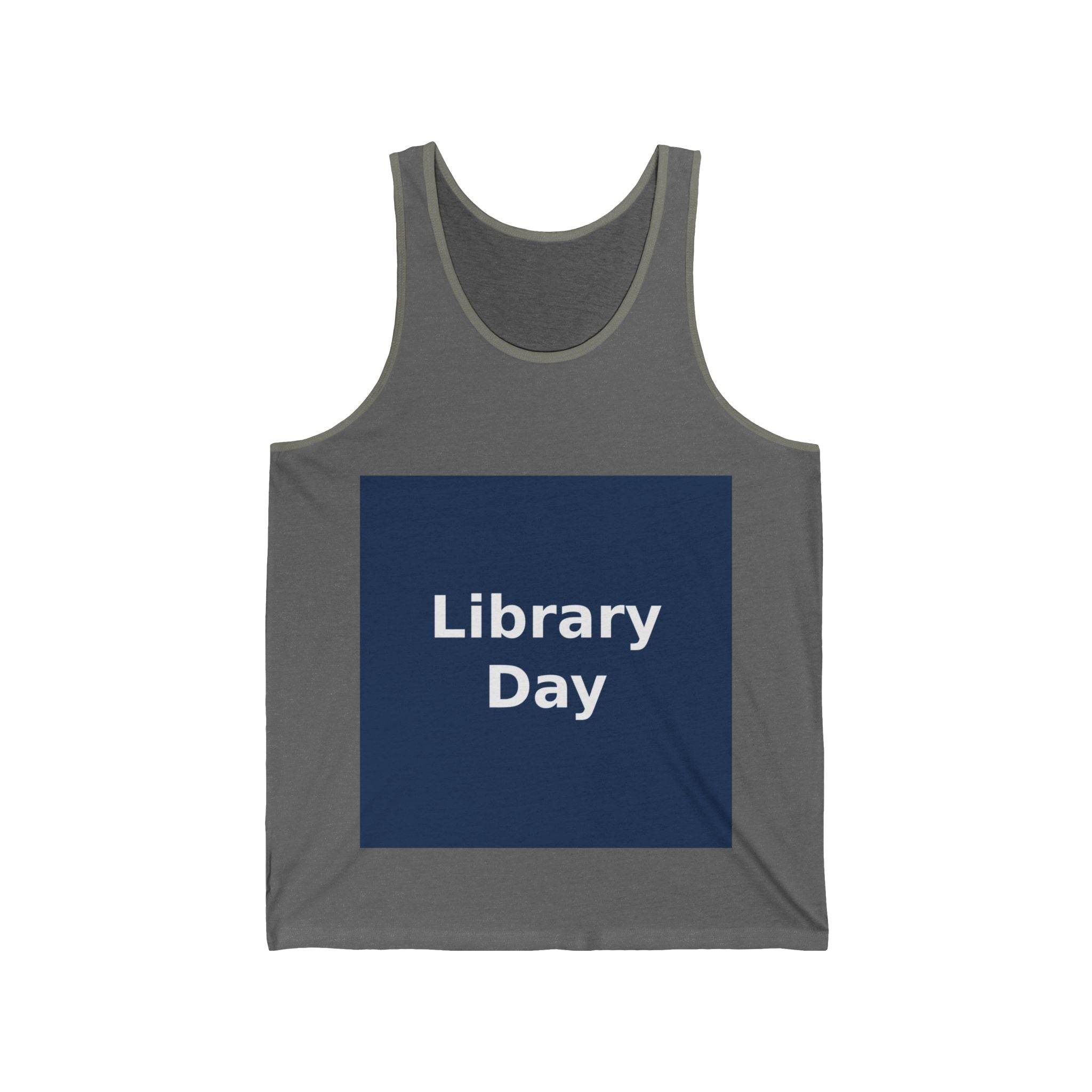 "Library Day" Black Cat Tank Top | College Girl Gift | Fashion | KayKay Classics