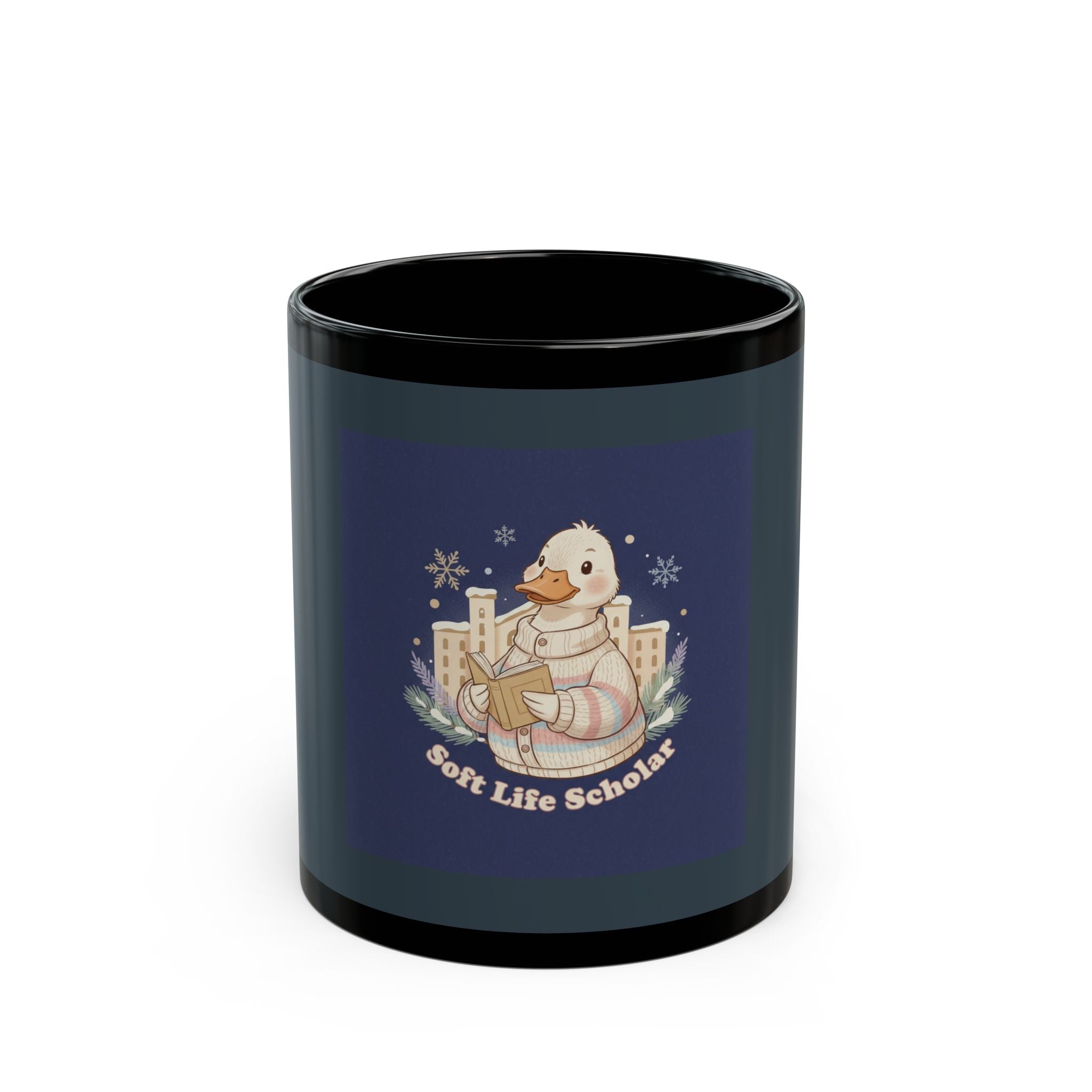 Duck Black Mug 11oz – Soft Life Scholar