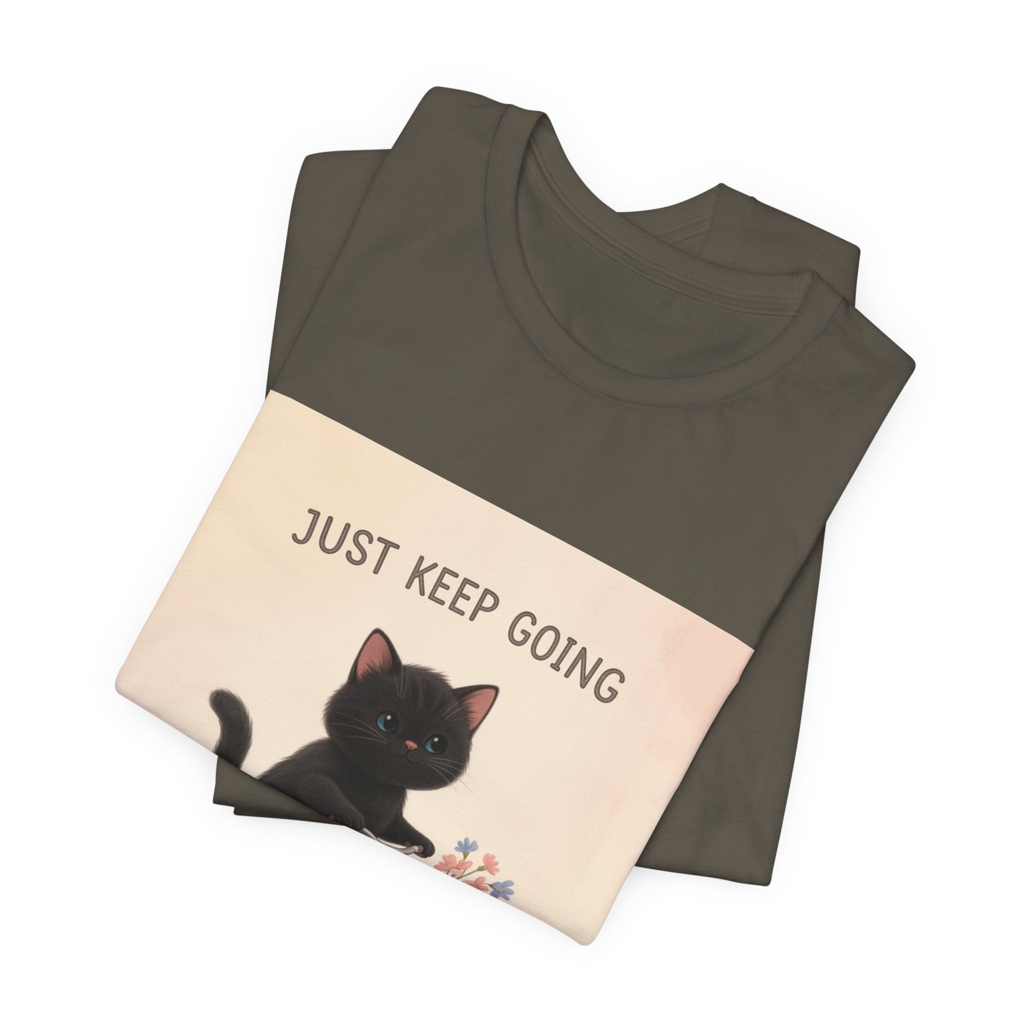 "Life Behind Bars" Black Cat Women Tee | College Girl Gift | Fashion | KayKay Classics