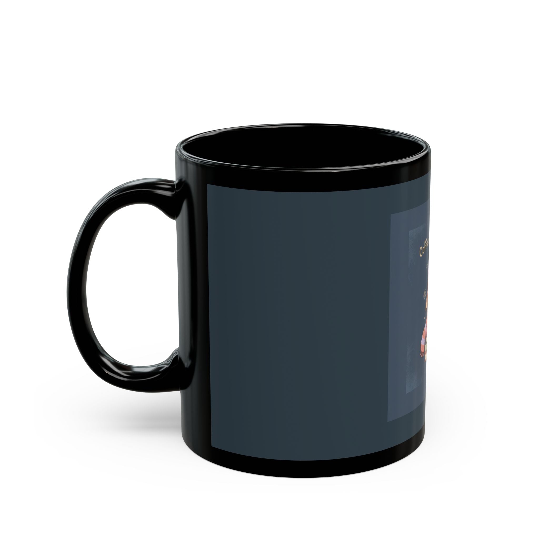 Dragon Black Mug 11oz – Coffee and Confidence