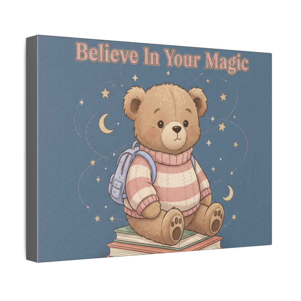 Bear Canvas Print – Believe in Your Magic