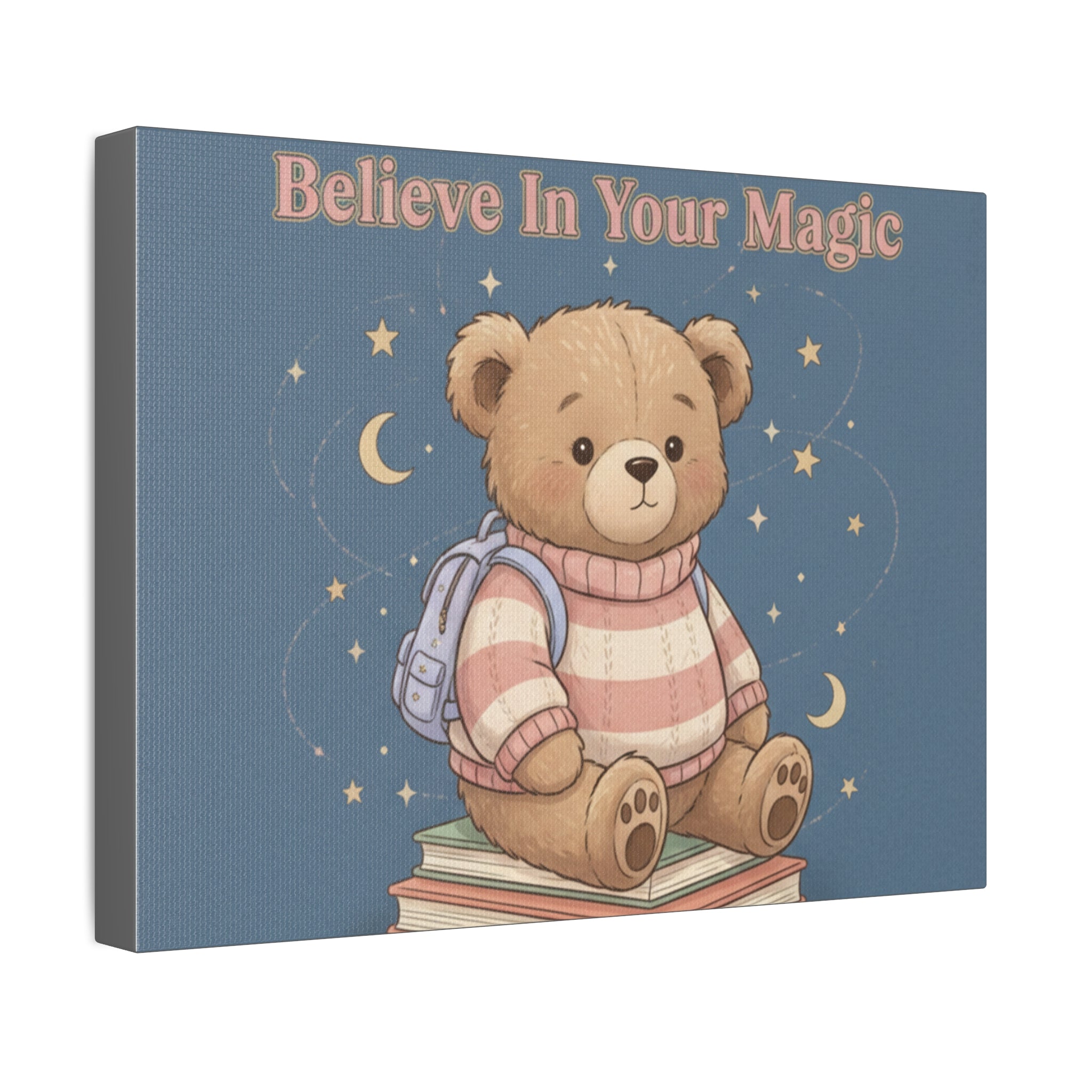 Bear Canvas Print – Believe in Your Magic