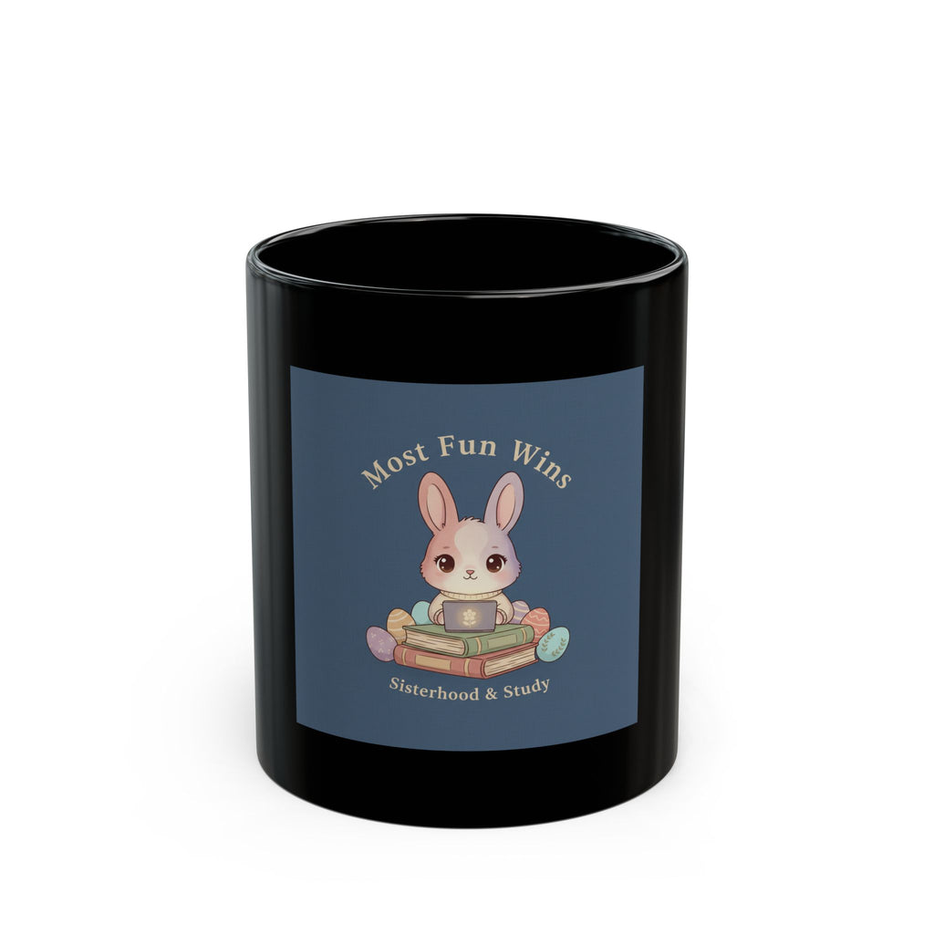 Most Fun Wins Black Mug 11oz – Wall Art