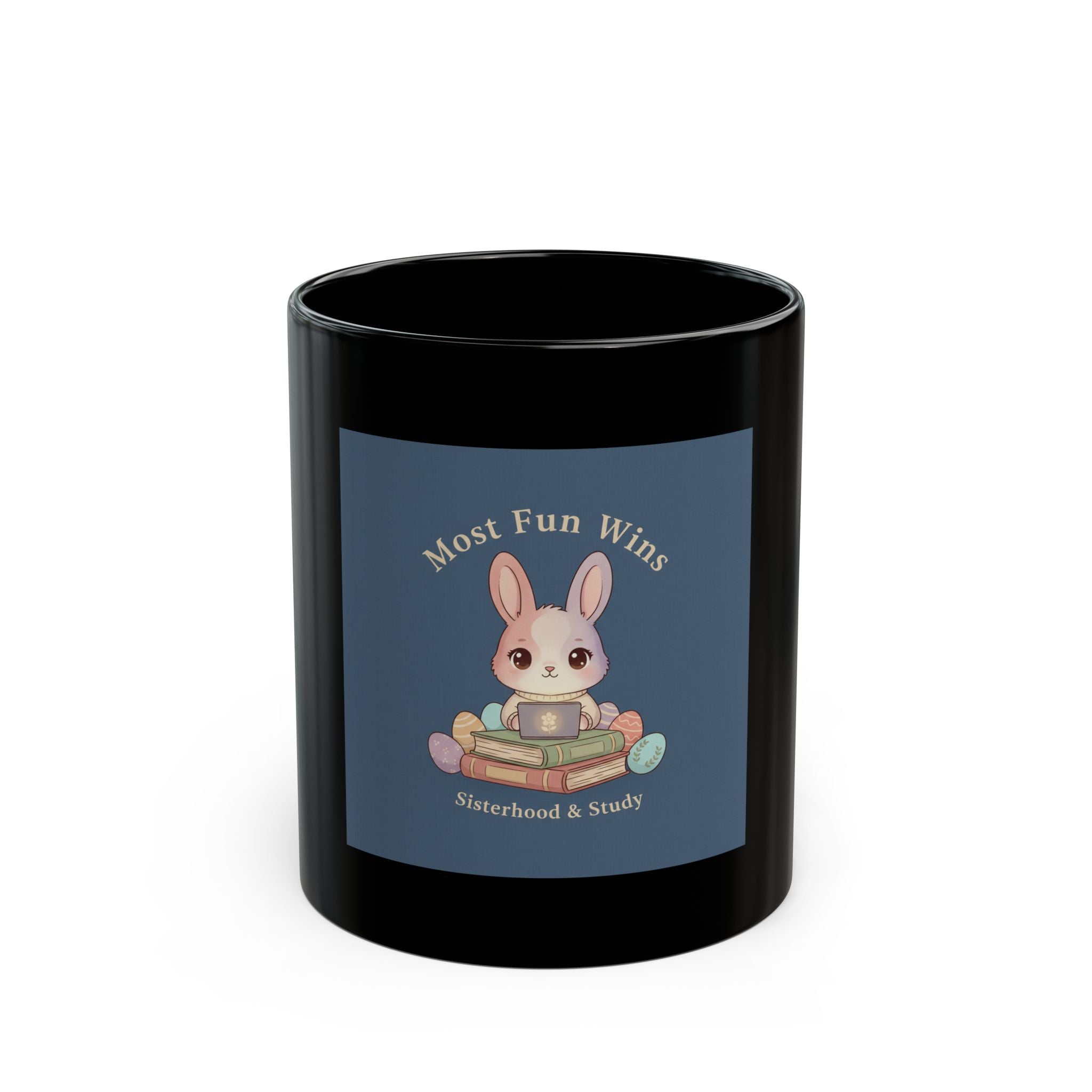 Most Fun Wins Black Mug 11oz – Wall Art